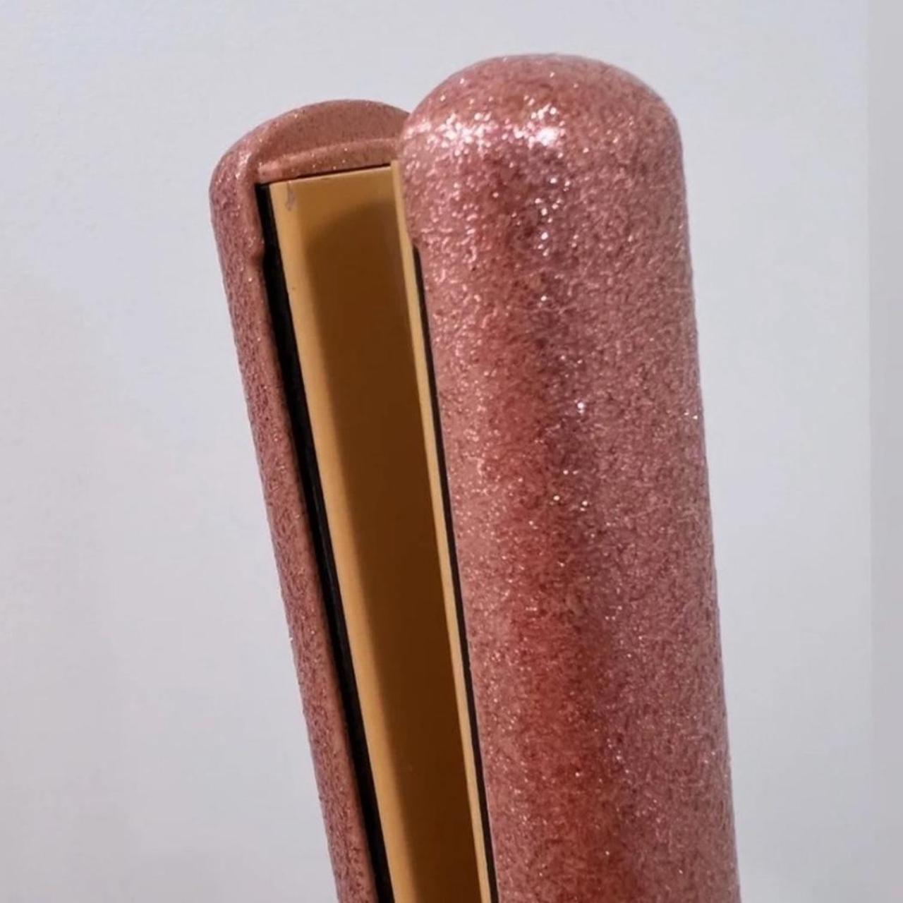 Chi Ultra Pink Glitter 1 Flat Iron chi pink Glitter Depop