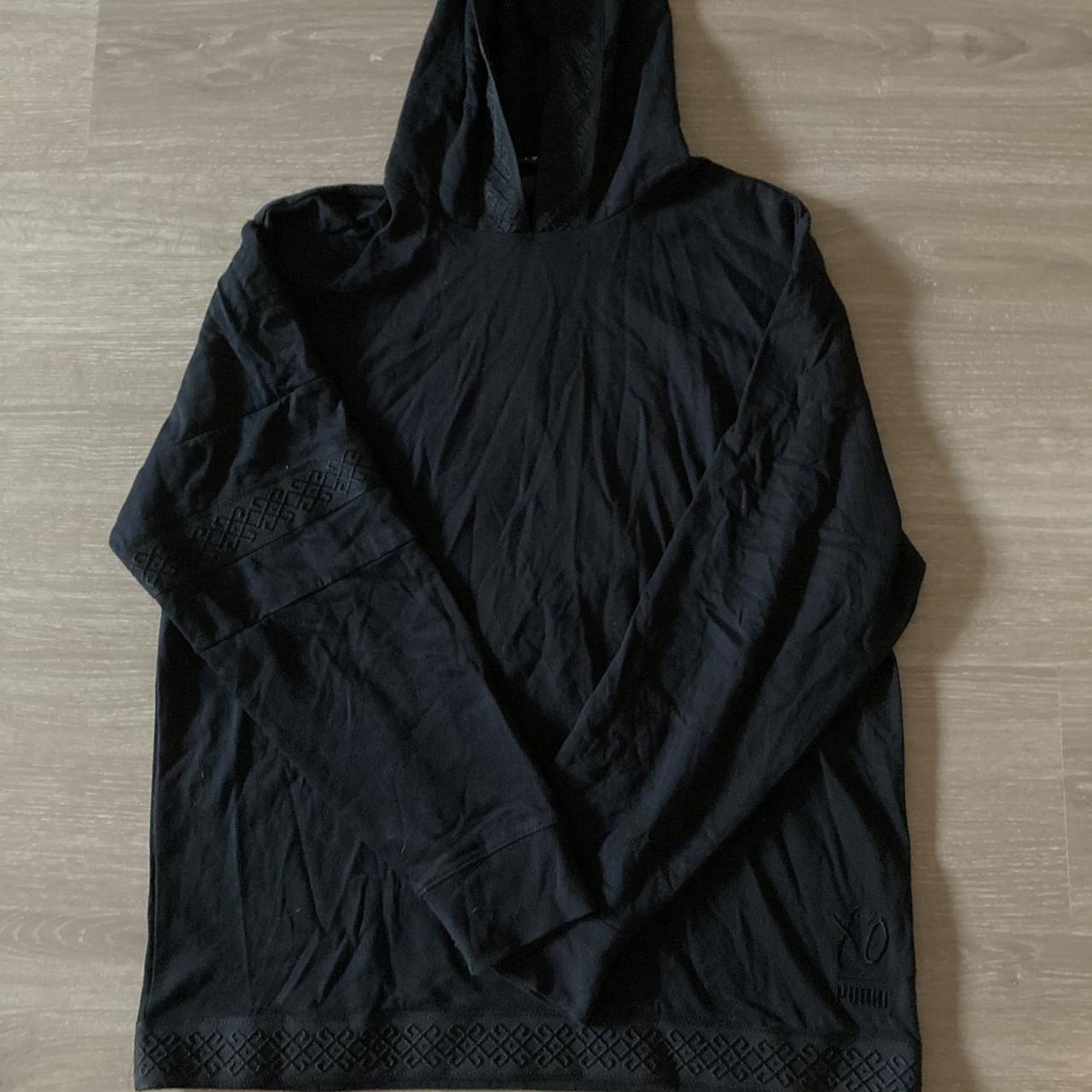 Puma XO x The Weeknd Black Pullover Men’s on sale Black Hoodie Size Small