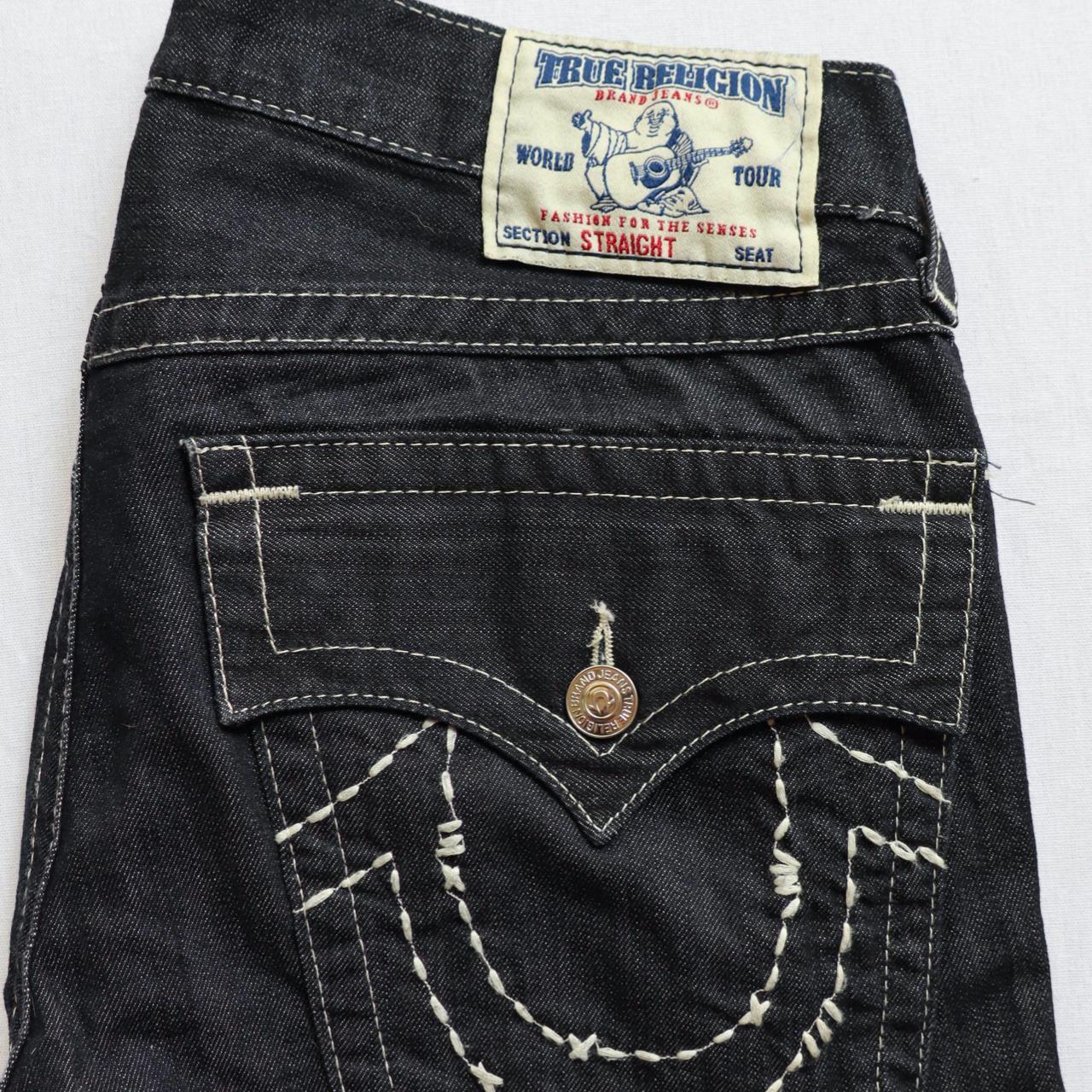 True Religion Embroidered Jeans - True Religion... - Depop