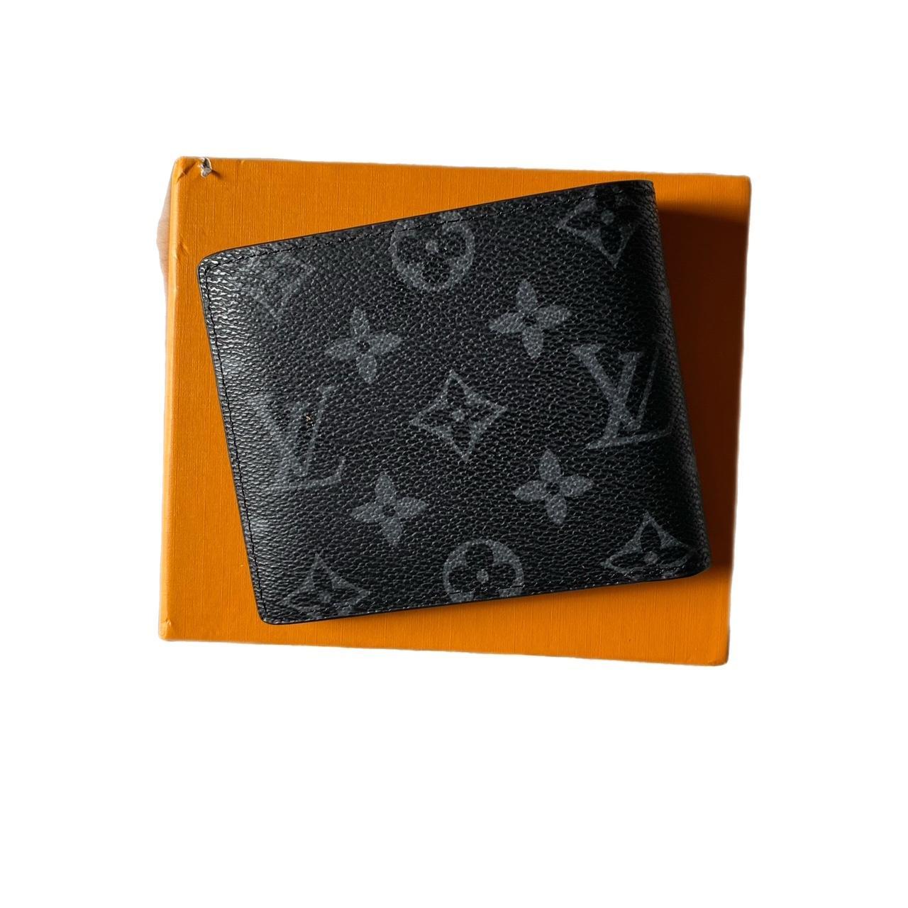 Louis Vuitton Black Wallet. Insane Quality. Read Bio - Depop