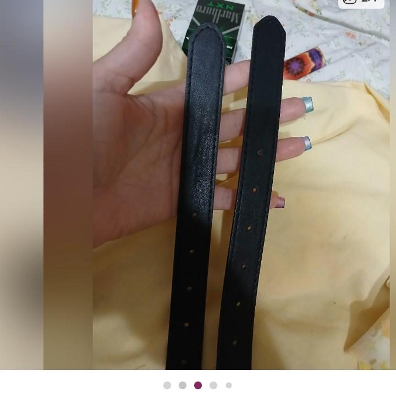 Dolls Kill Women's Belt - Black – double belt by … - image 2