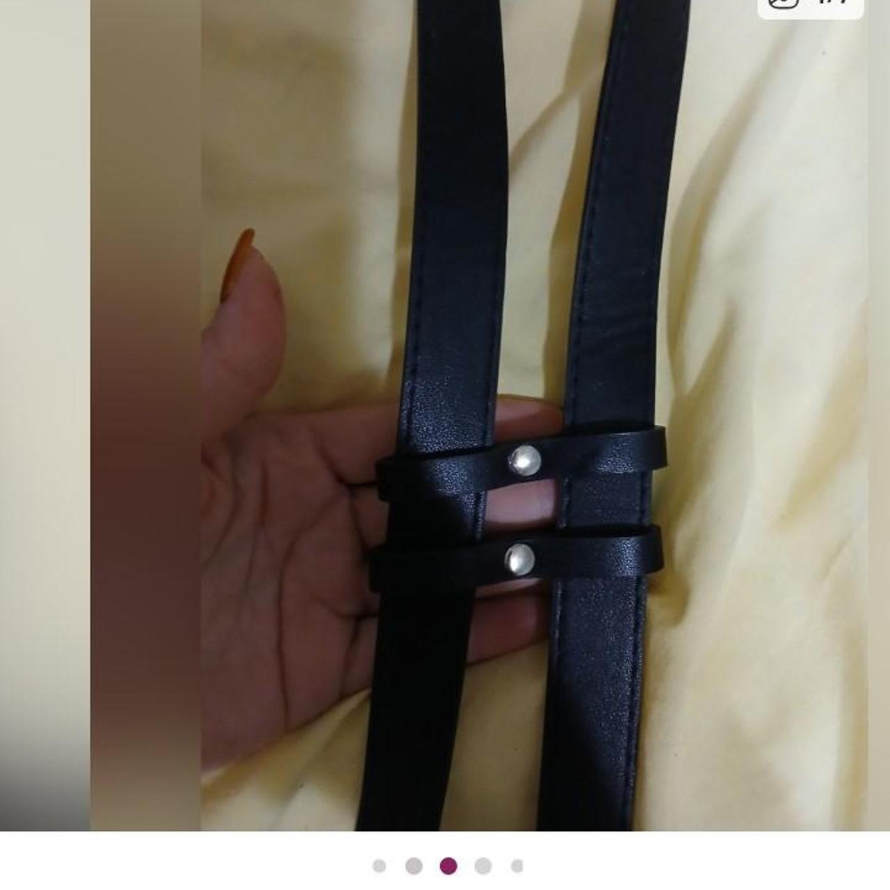 Dolls Kill Women's Belt - Black – double belt by … - image 7