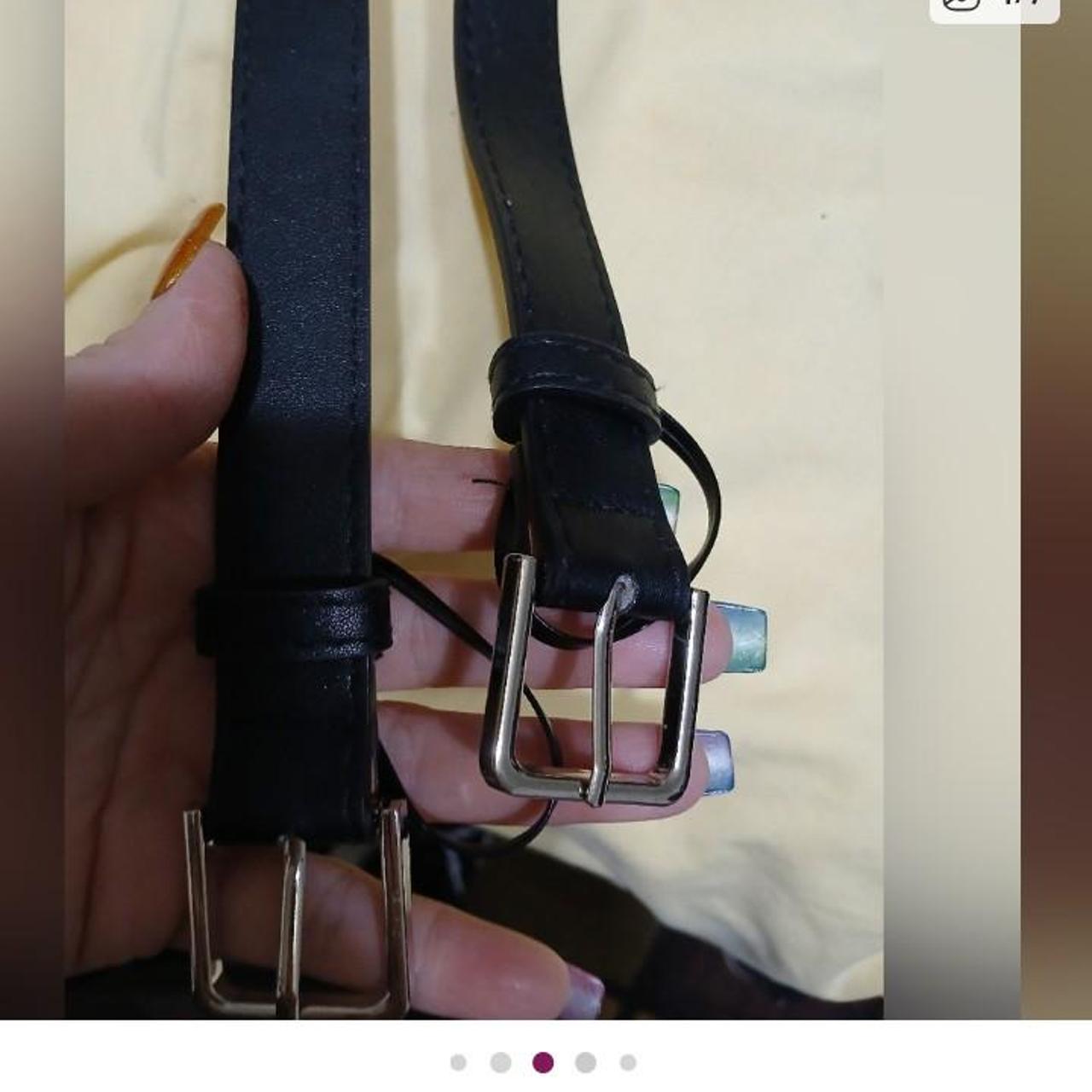 Dolls Kill Women's Belt - Black – double belt by … - image 6