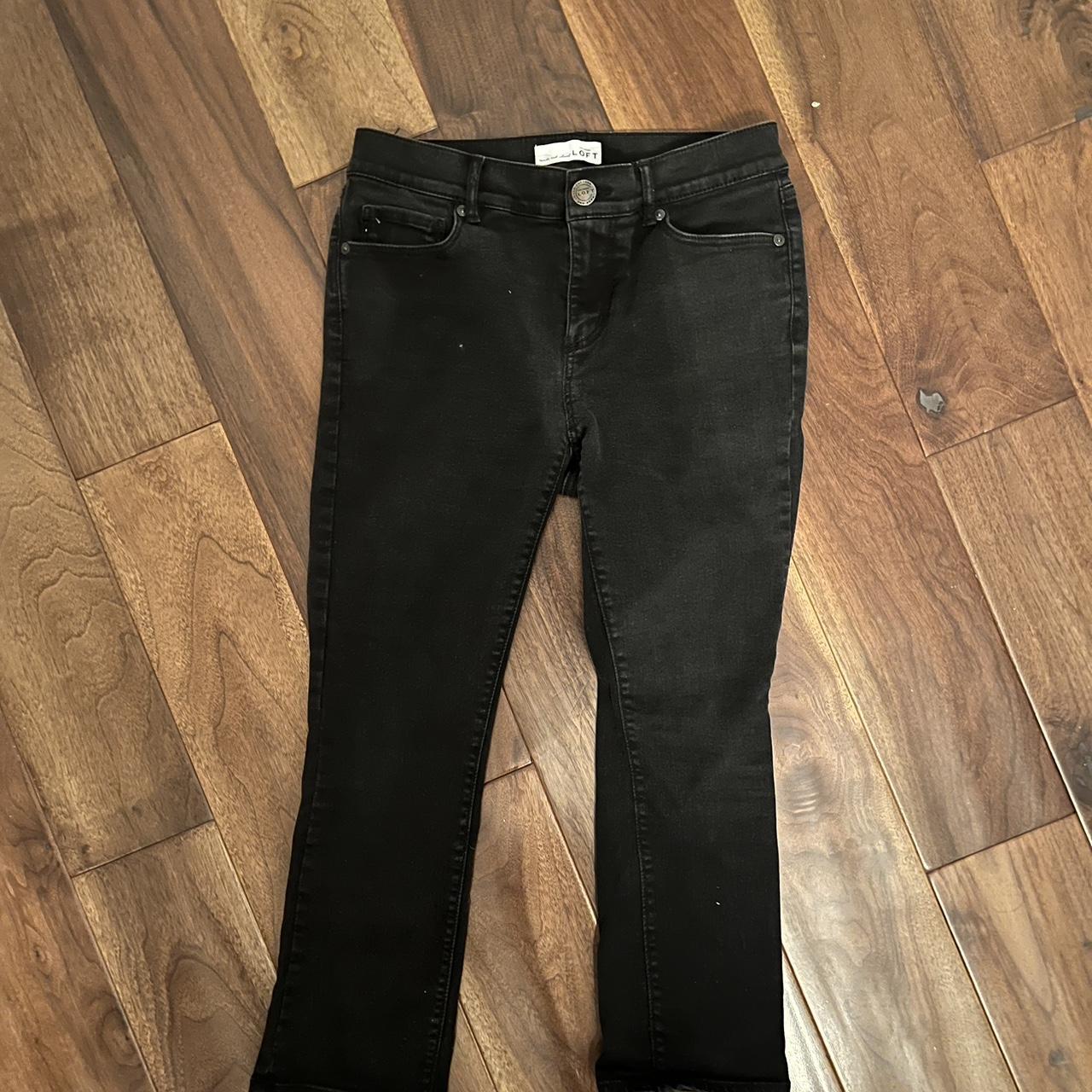 Ann taylor best sale black jeans