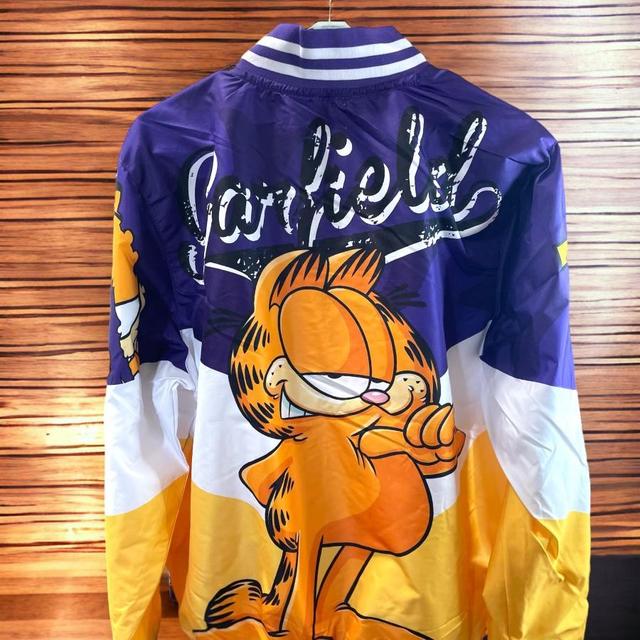 Garfield x Members Only AOP Graphic Jacket #garfield... - Depop