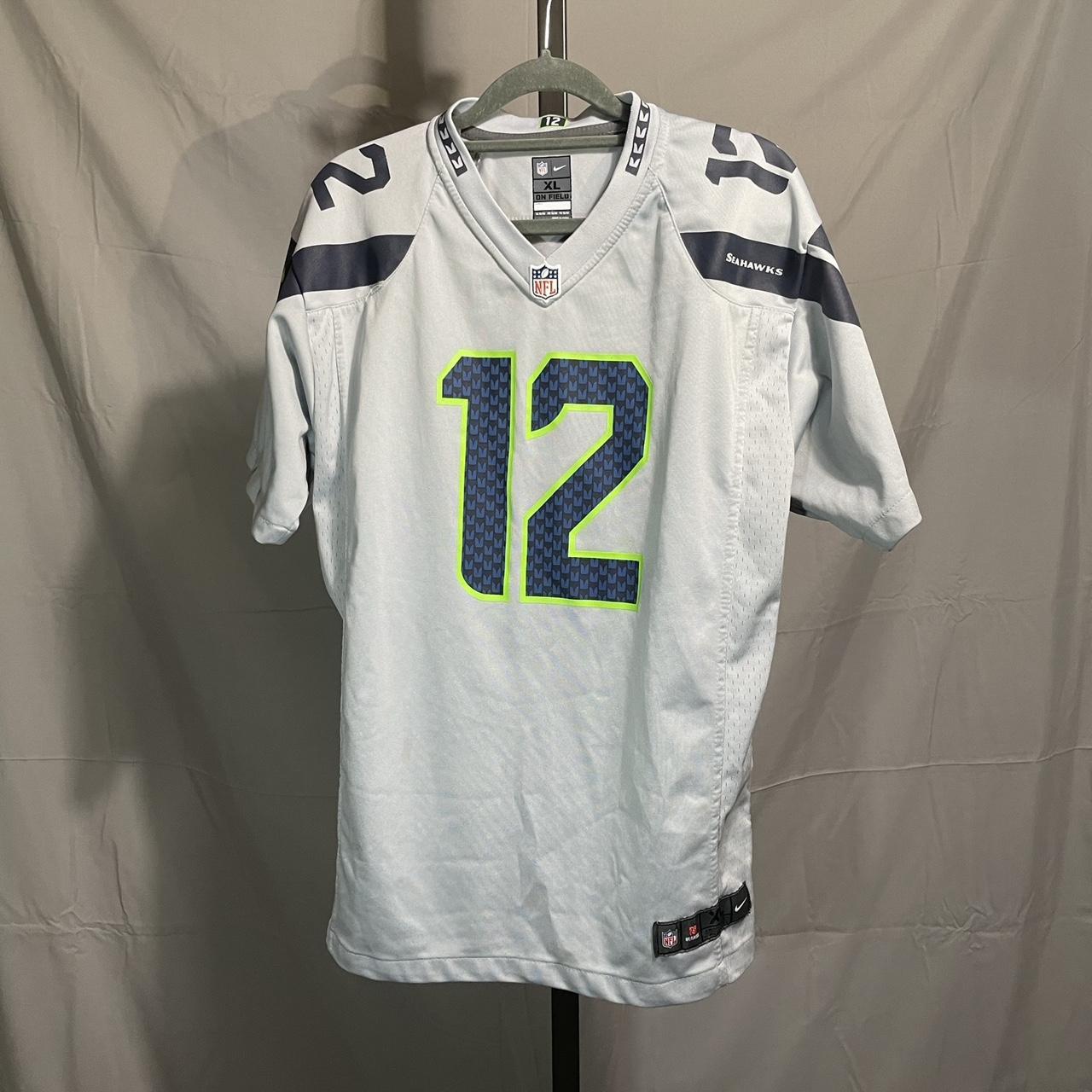 REVERSIBLE SEATTLE SEAHAWKS JERSEY. SIZE Youth Small - Depop