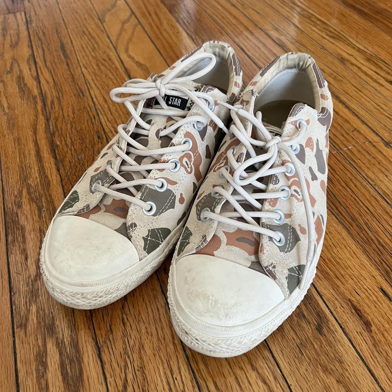 Converse cons camo chuck Taylor. Worn but still in