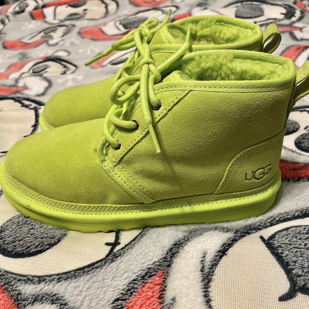 UGG K Neumel II Chukka Boot Key Lime Green I am a