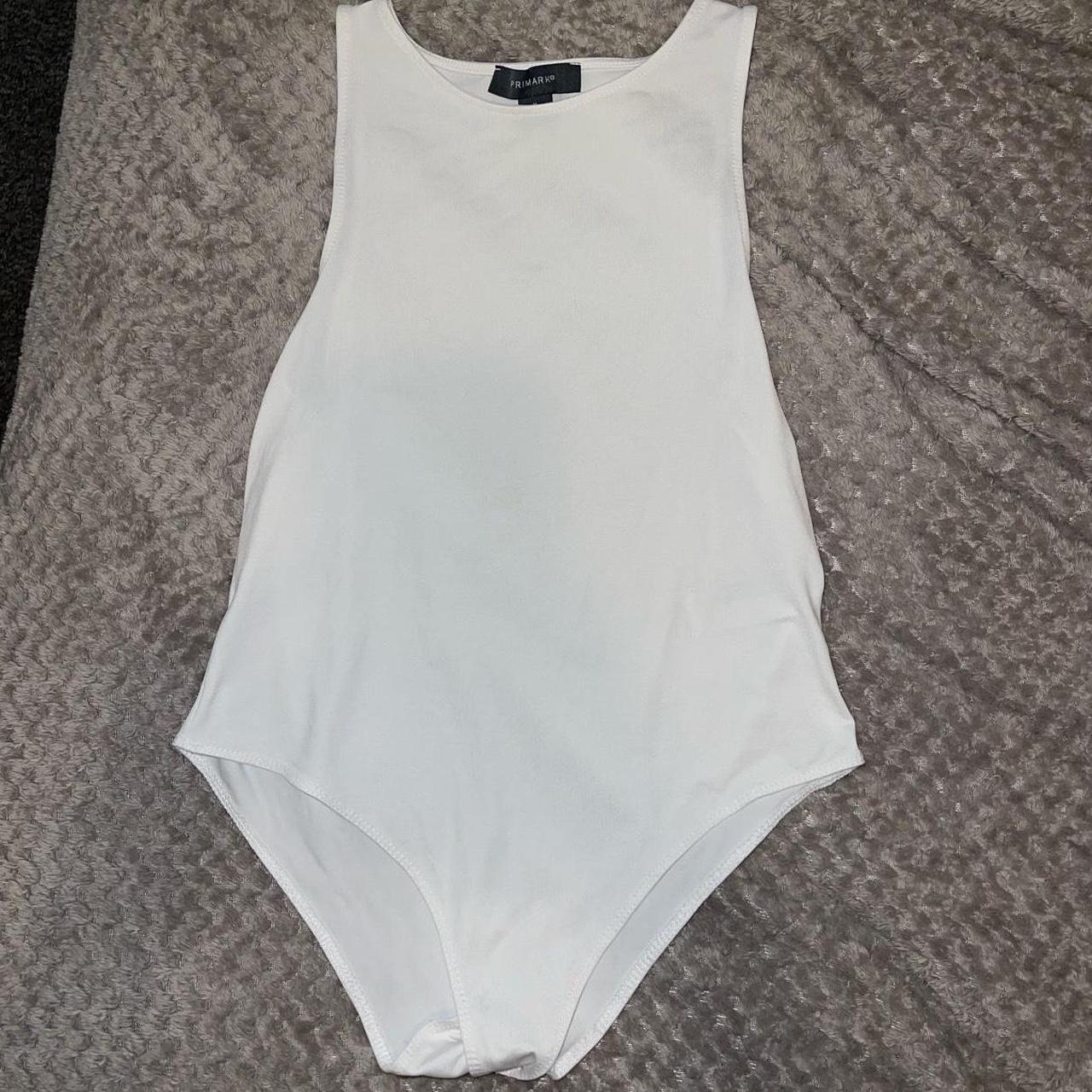 Primark Bodysuits Black and White Worn once Great... - Depop