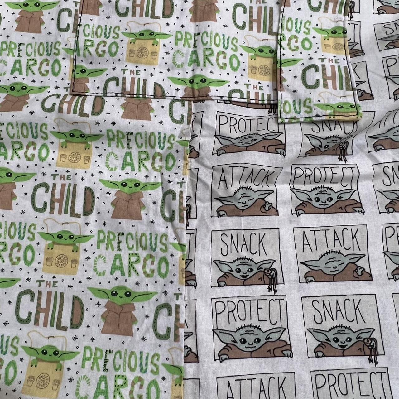 The Child. Baby Yoda Overalls. Has front pocket and... Depop