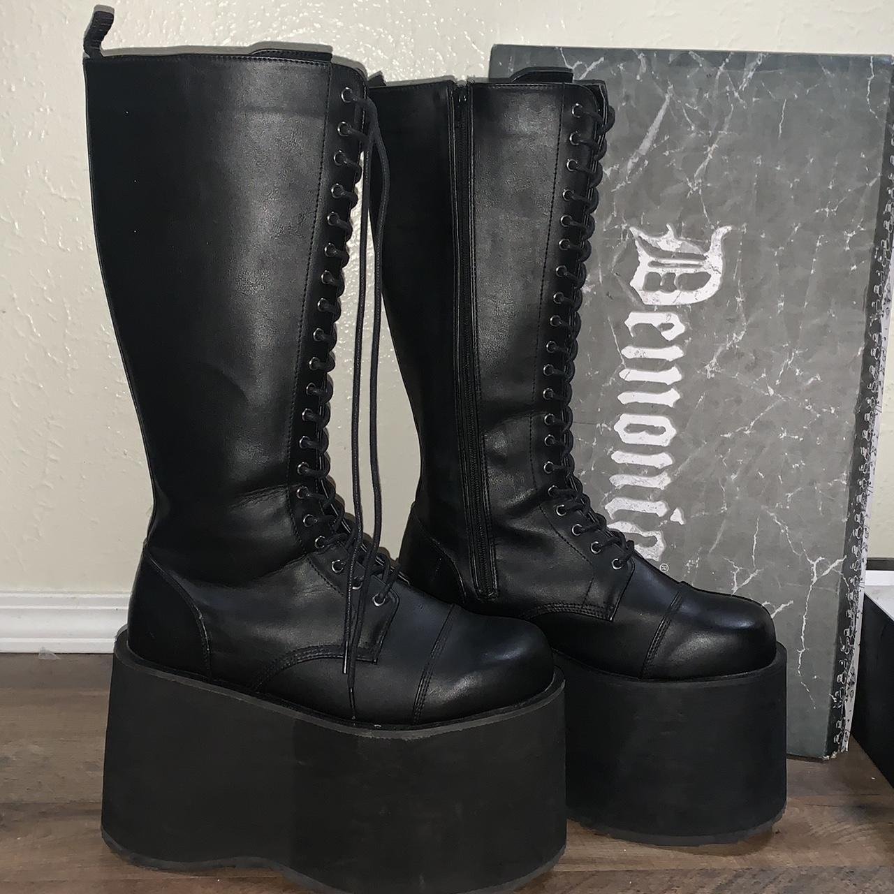 demonia 7 inch platforms