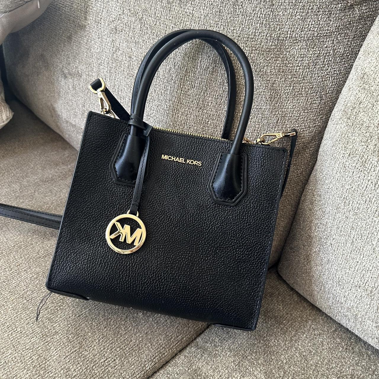 Gold michael kors store tote bag