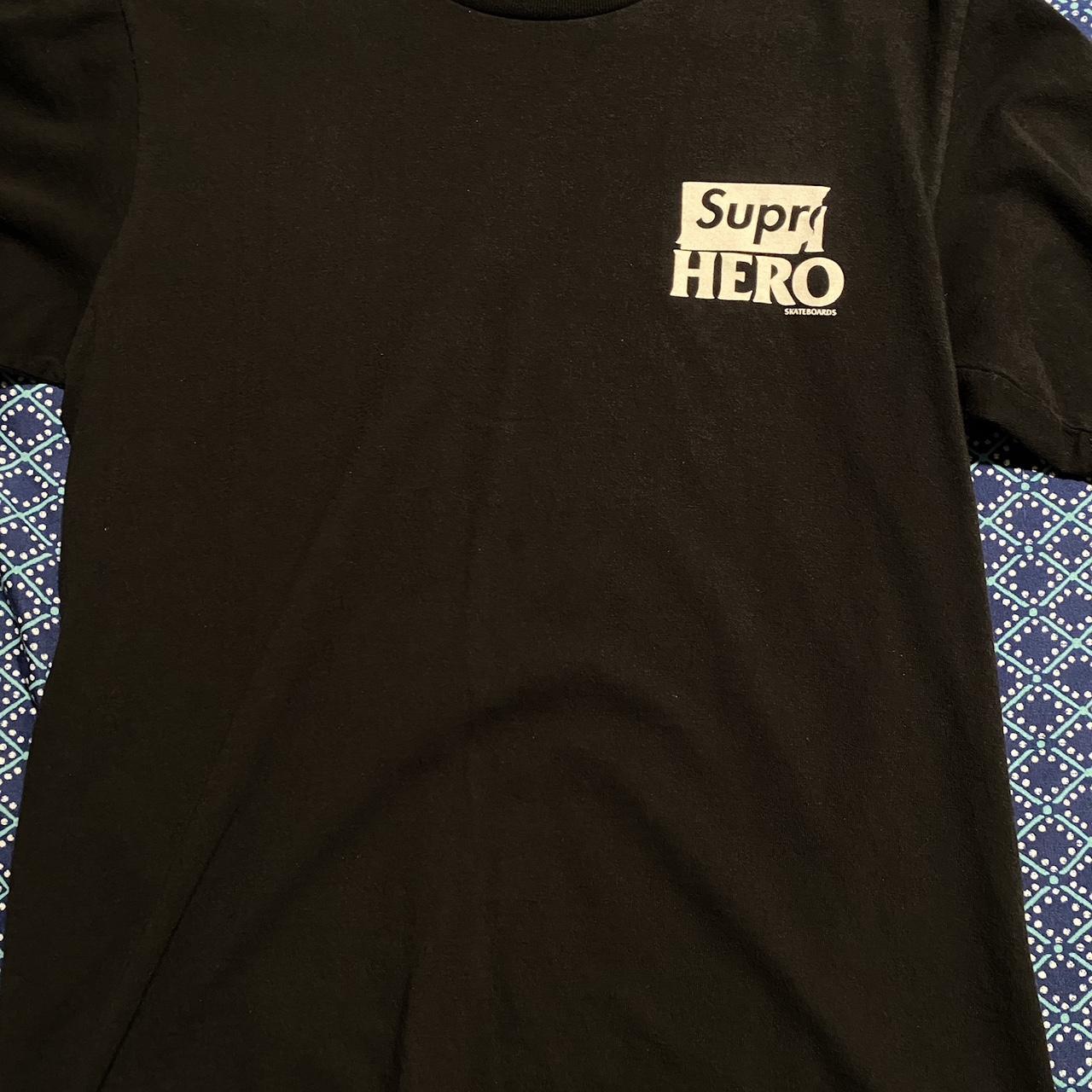 Supreme AntiHero Dog Tee - Depop