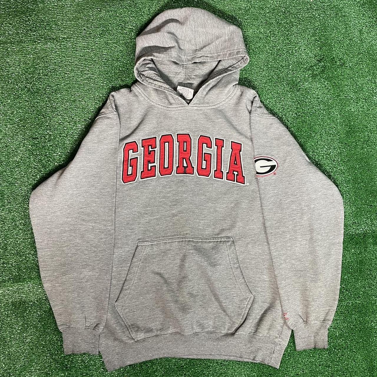 Vintage Georgia Bulldogs Spellout Embroidered... - Depop