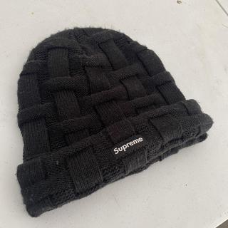 Basket weave beanie store supreme