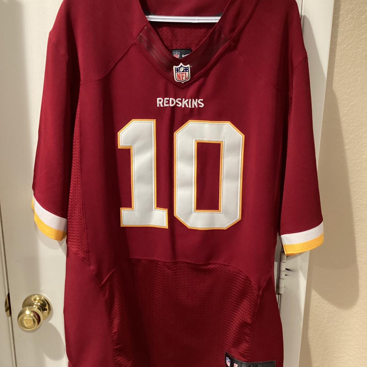 Nike on field redskins jersey online