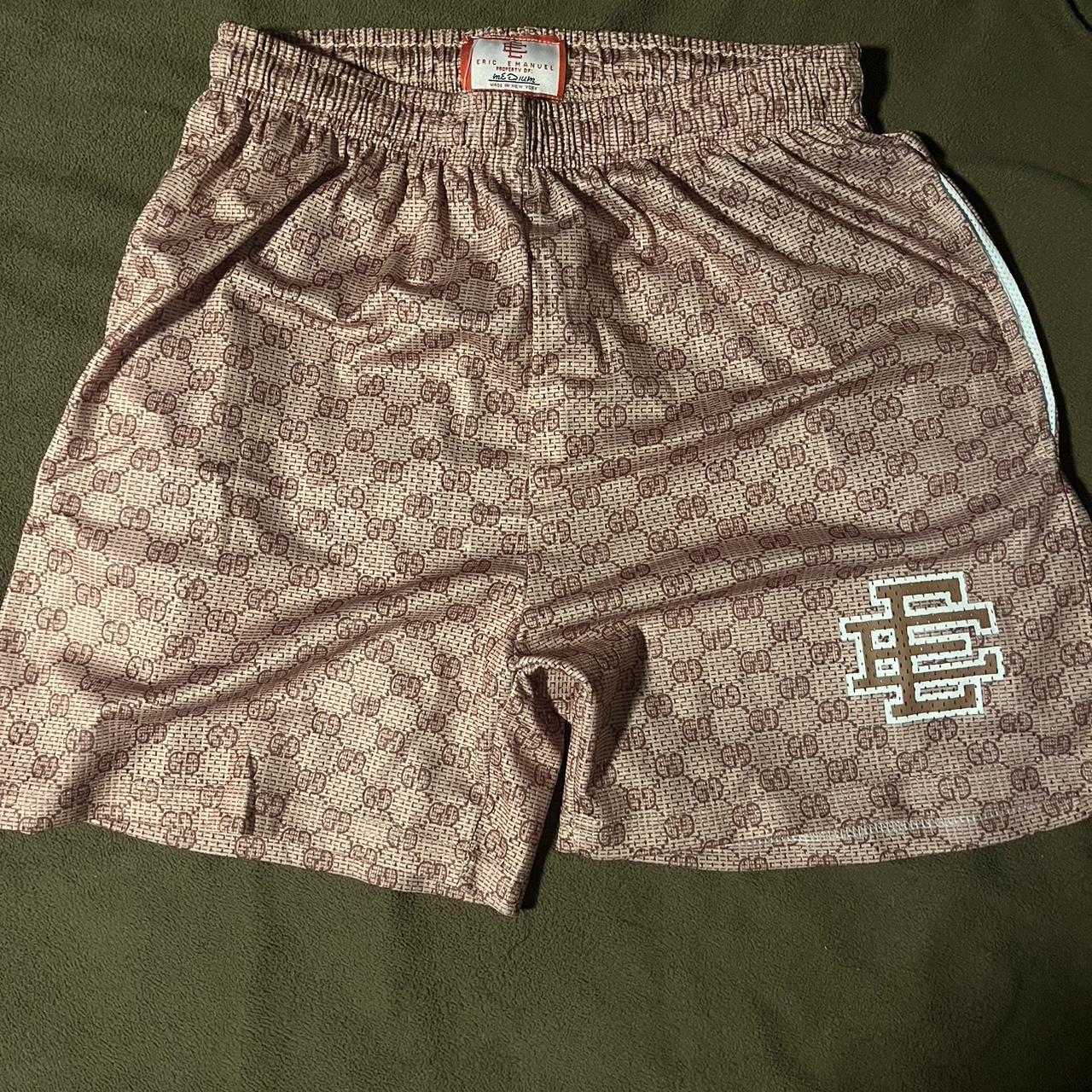 Selling these Louis Vuitton shorts brand new with - Depop