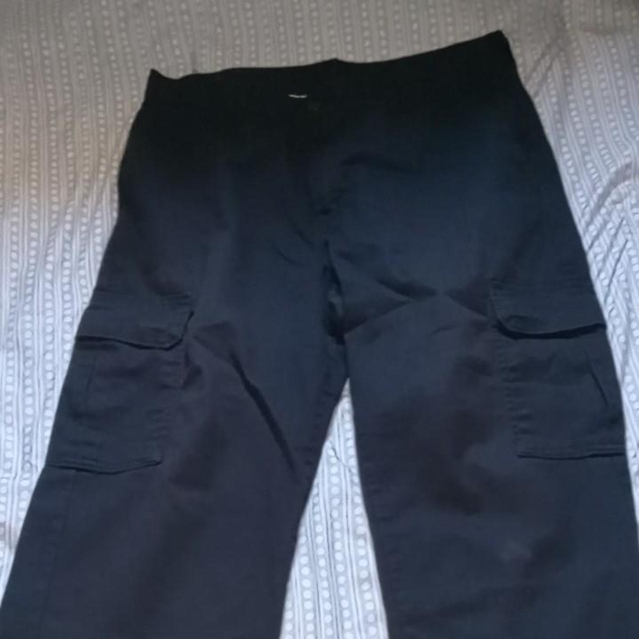 black dickies cargo pants 34x32 - Depop