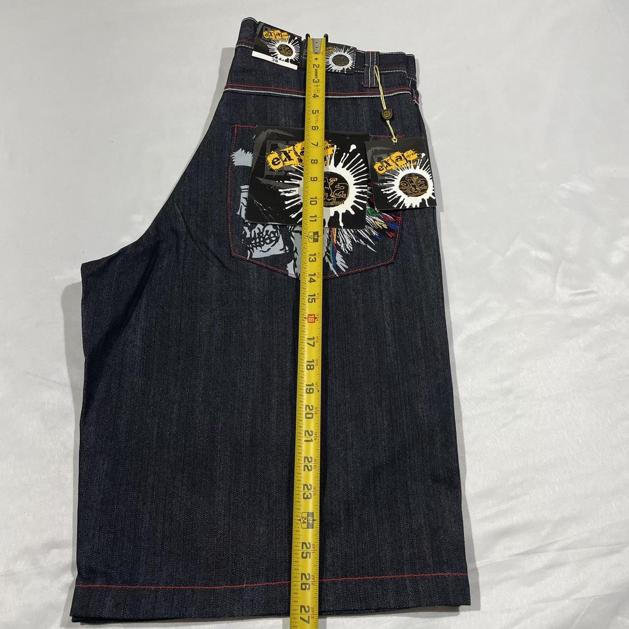 deadstock y2k perfectly baggy ed hardy like exa jean | Depop
