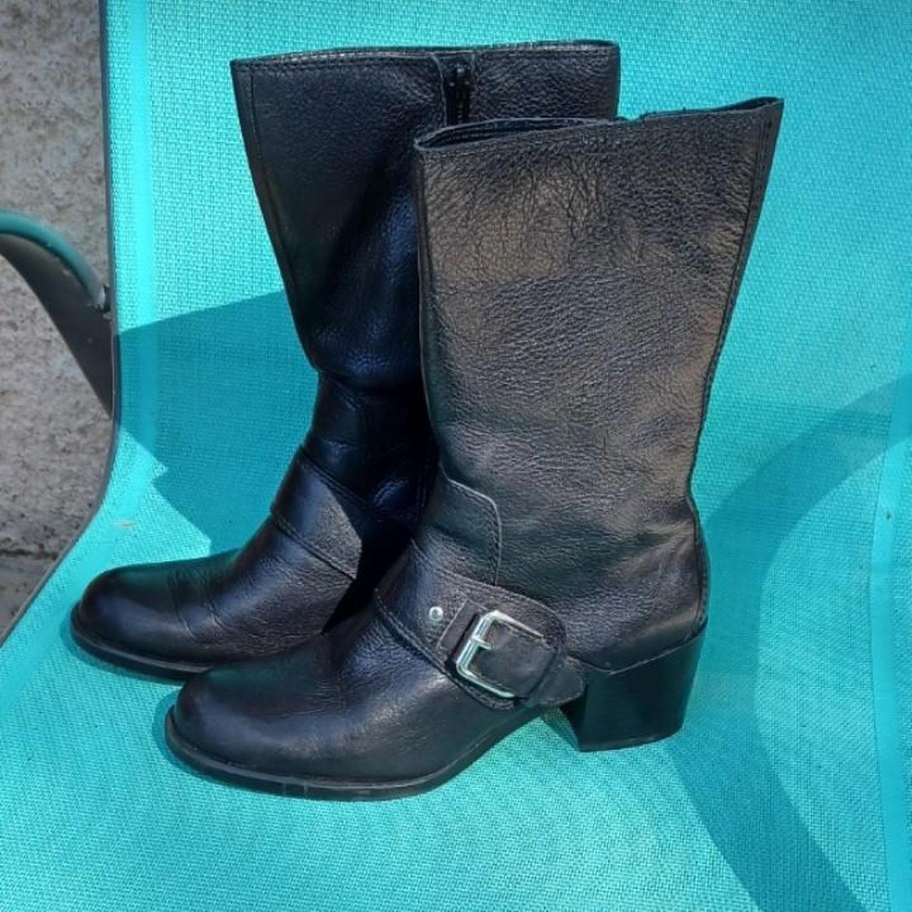 Nine west silver outlet boots