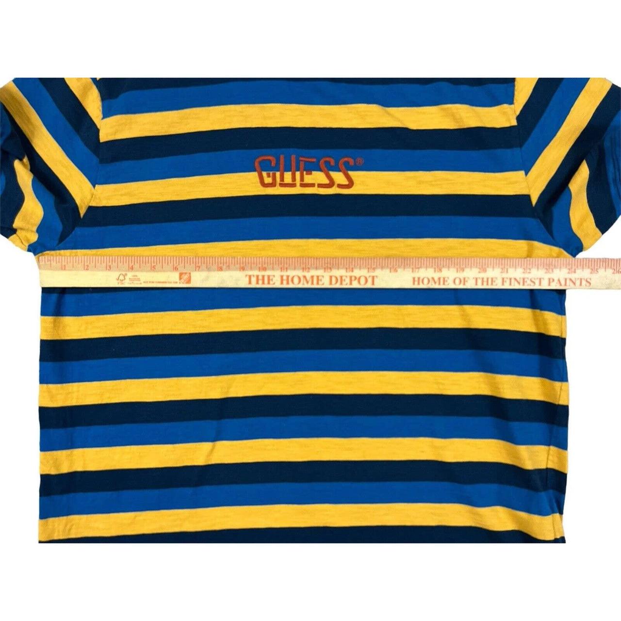 Guess Originals Men Short Sleeve Crewneck Striped