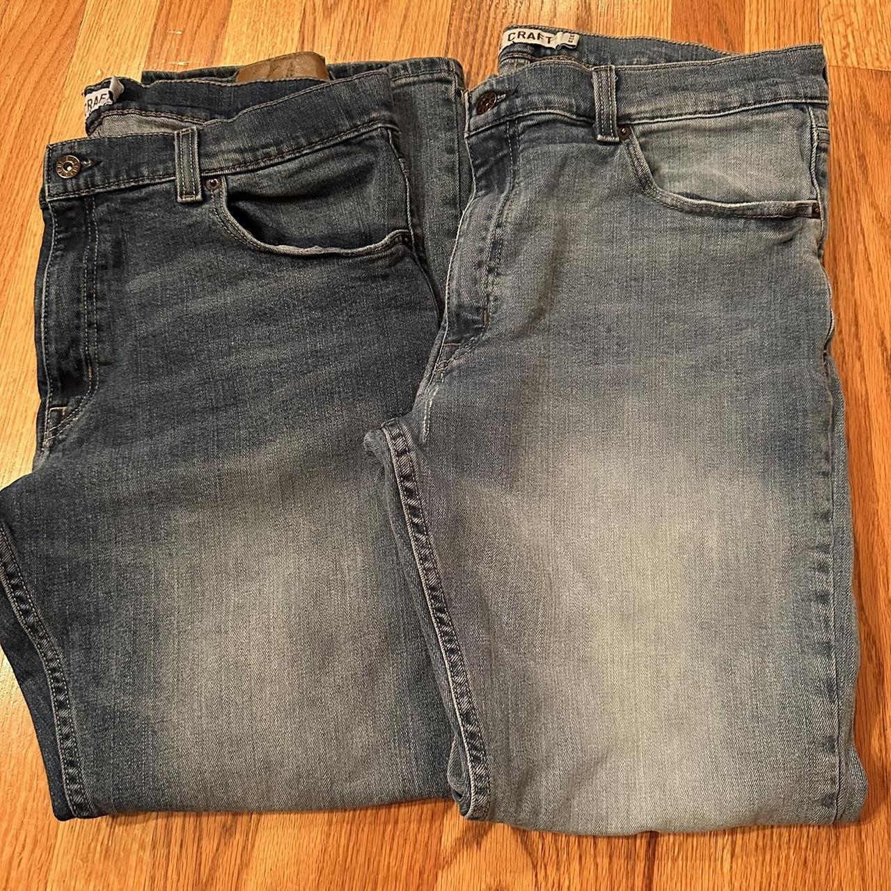 Size 36 men's on sale jeans to women's