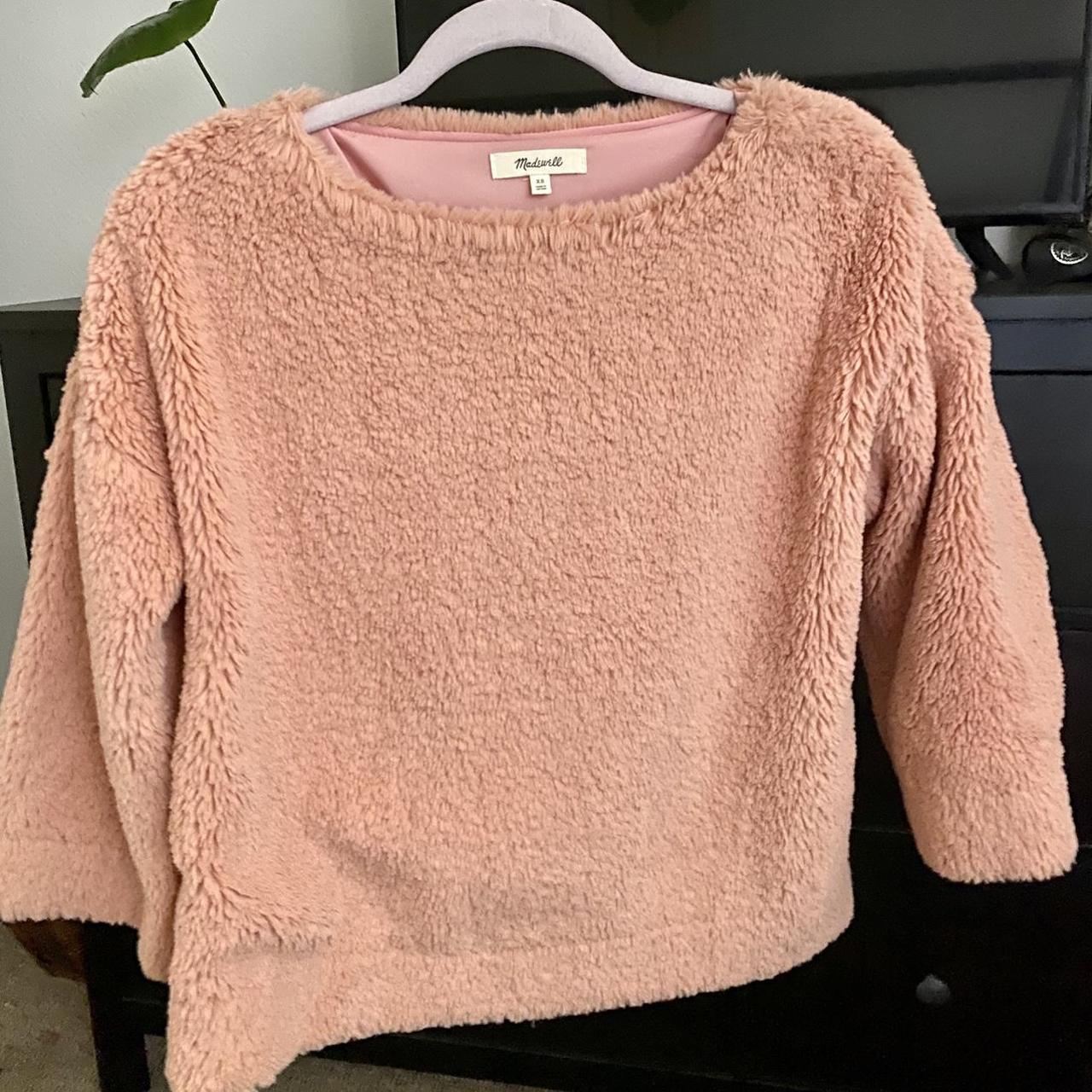 Madewell best sale pink sweatshirt