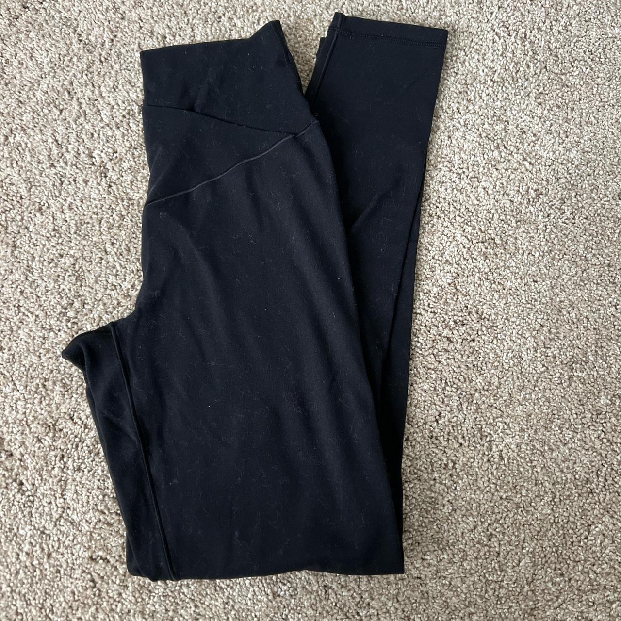 offline aerie black crossover leggings - Depop