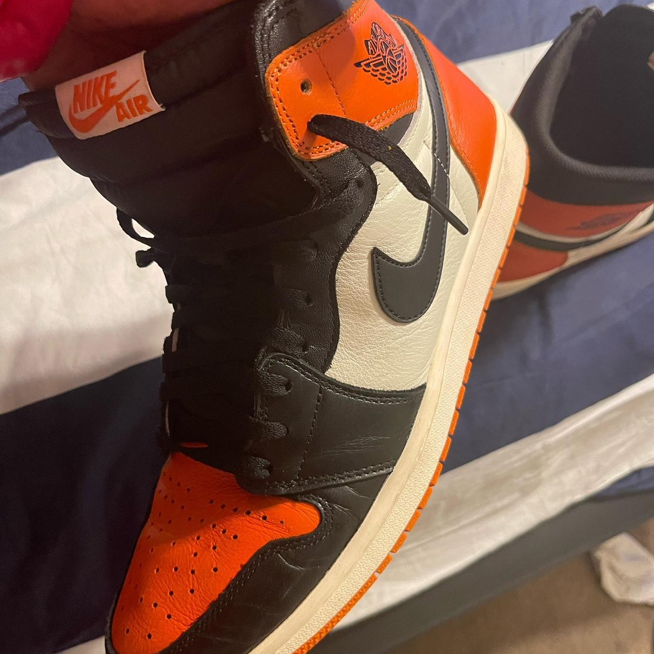 shattered orange jordan 1