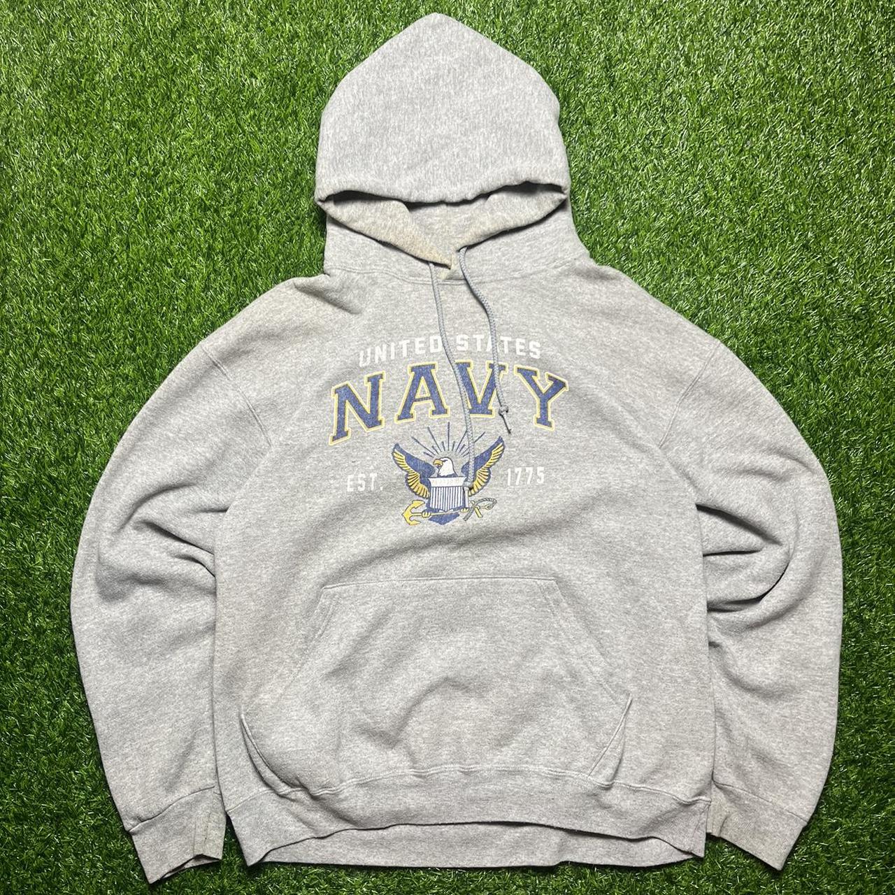 Us on sale navy hoodie