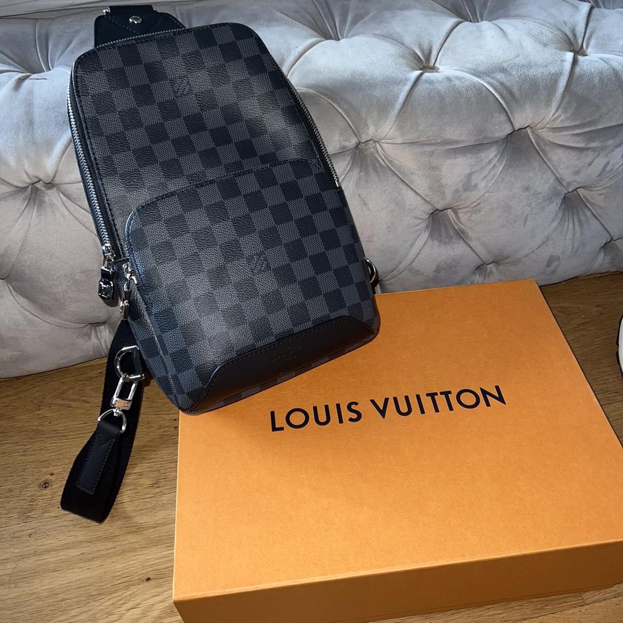 Used Louis Vuitton Sling bag Men. Minor scratches - Depop