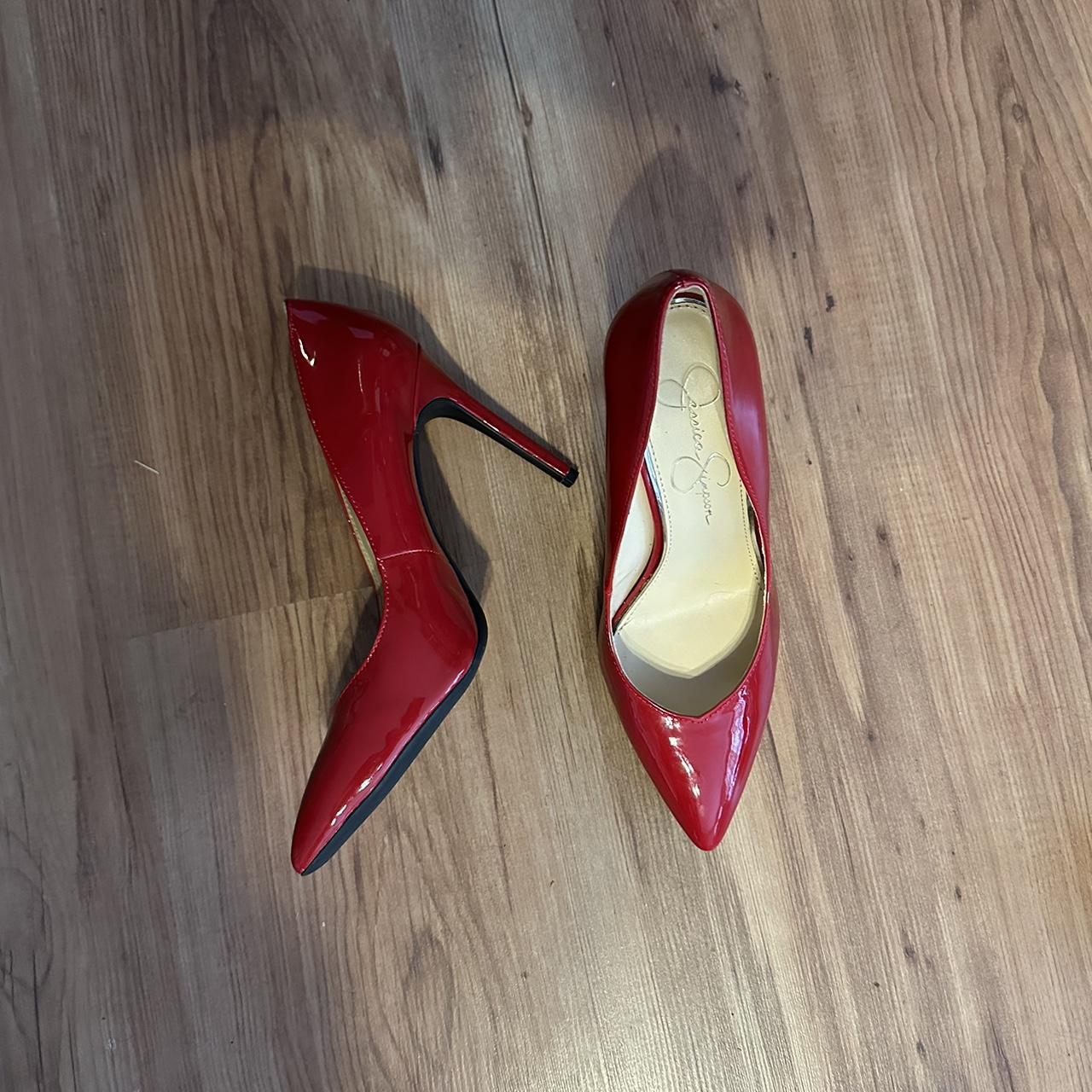 Jessica simpson clearance red high heels