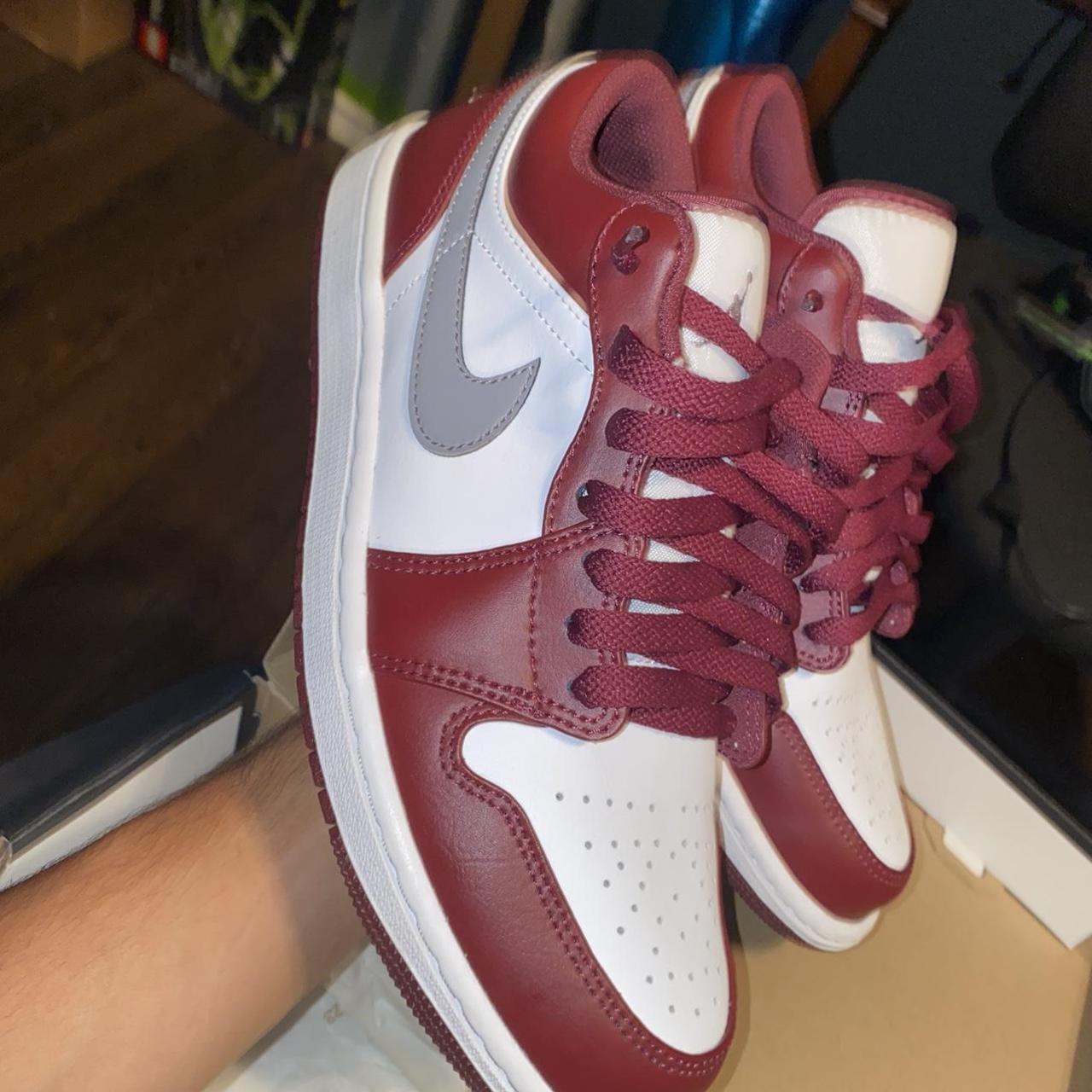 Jordan 1 lows cherry Bordeaux Dead stock... - Depop