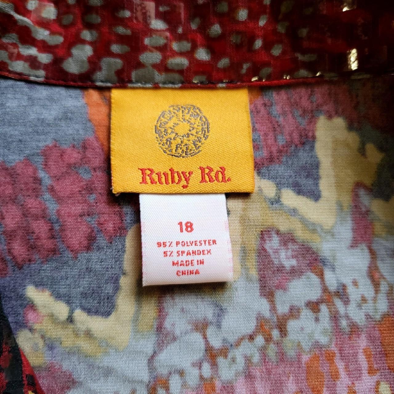 Ruby Rd. Women's Jacket - Multi/Red - L – Reflect… - image 3