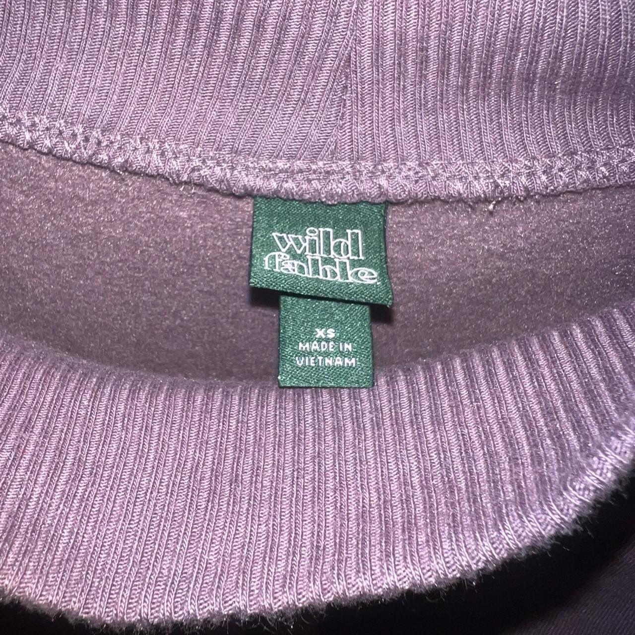 Women's Sweatshirt - Wild Fable - Lavender Purple Size XS