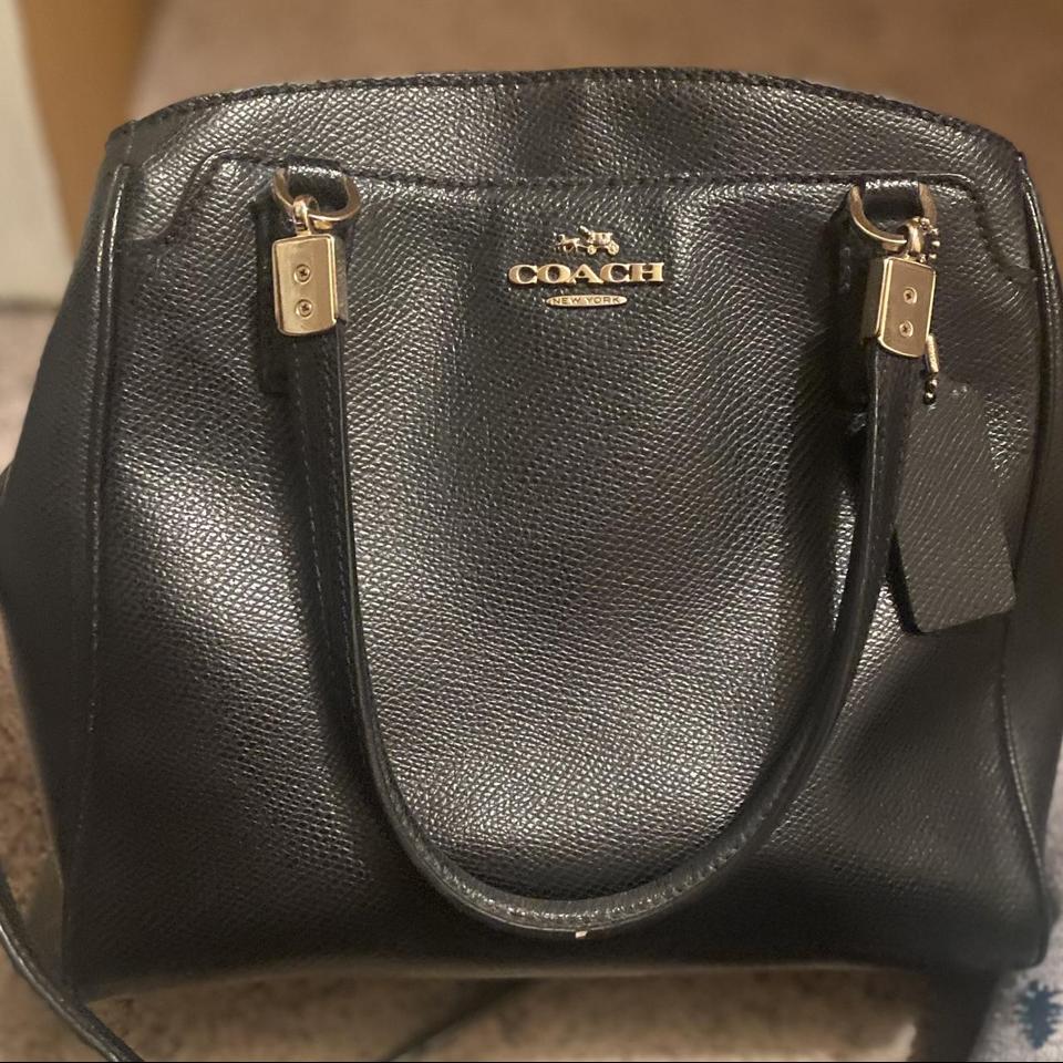 Coach minnetta crossbody handbag Black Slight wear Depop