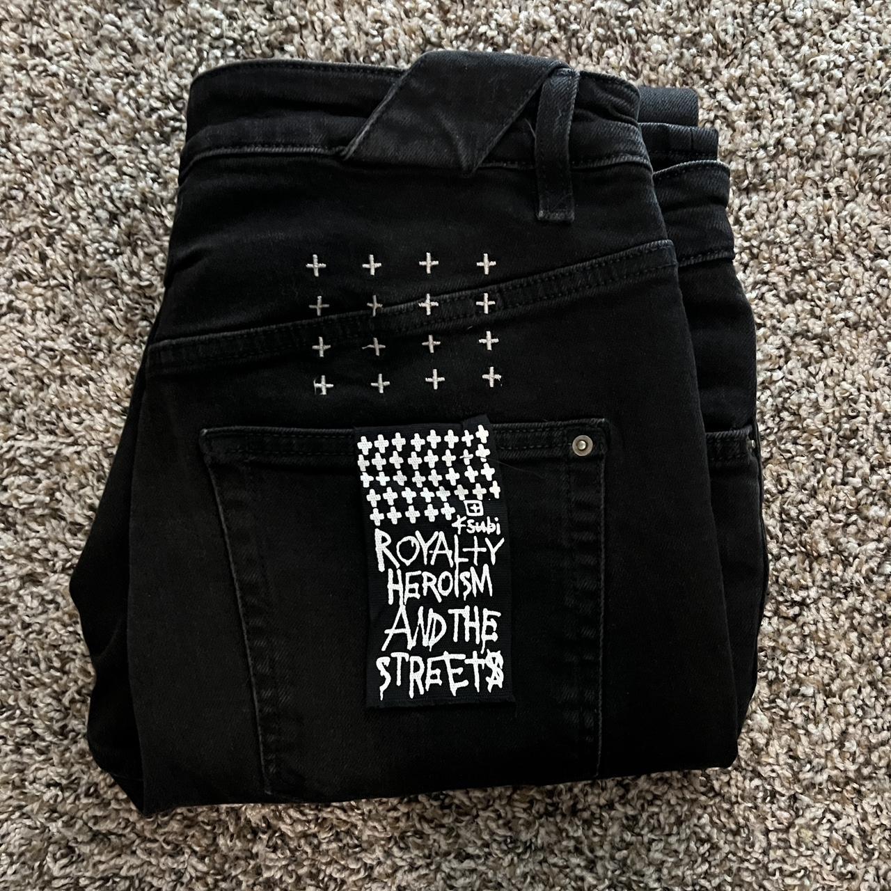 Men’s Ksubi Boneyard Black Chitch Skinny Jeans