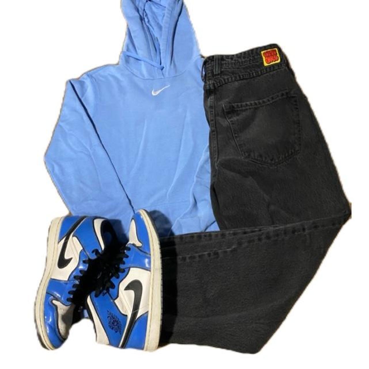 valerian blue nike hoodie