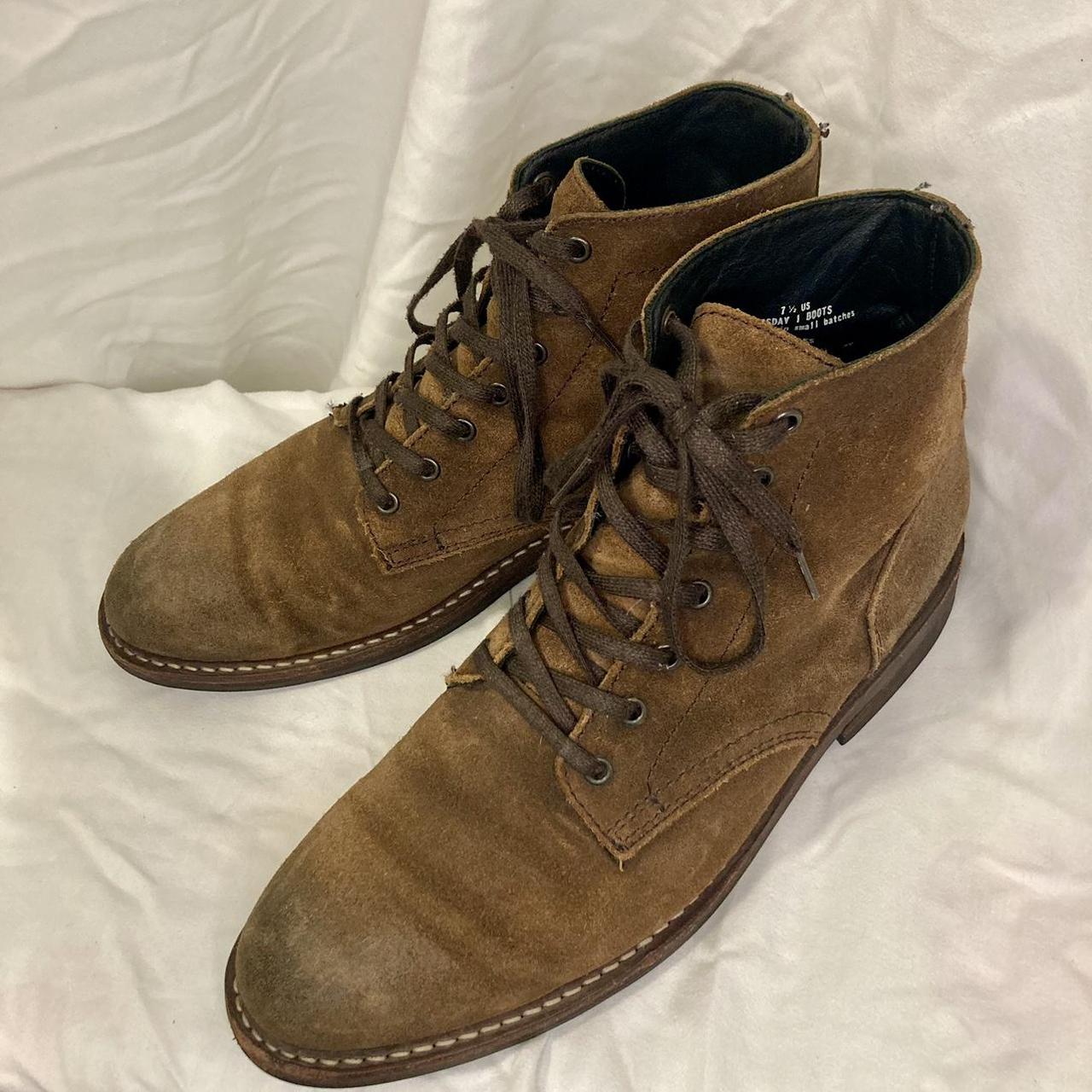 wolverine 1000 mile amber suede