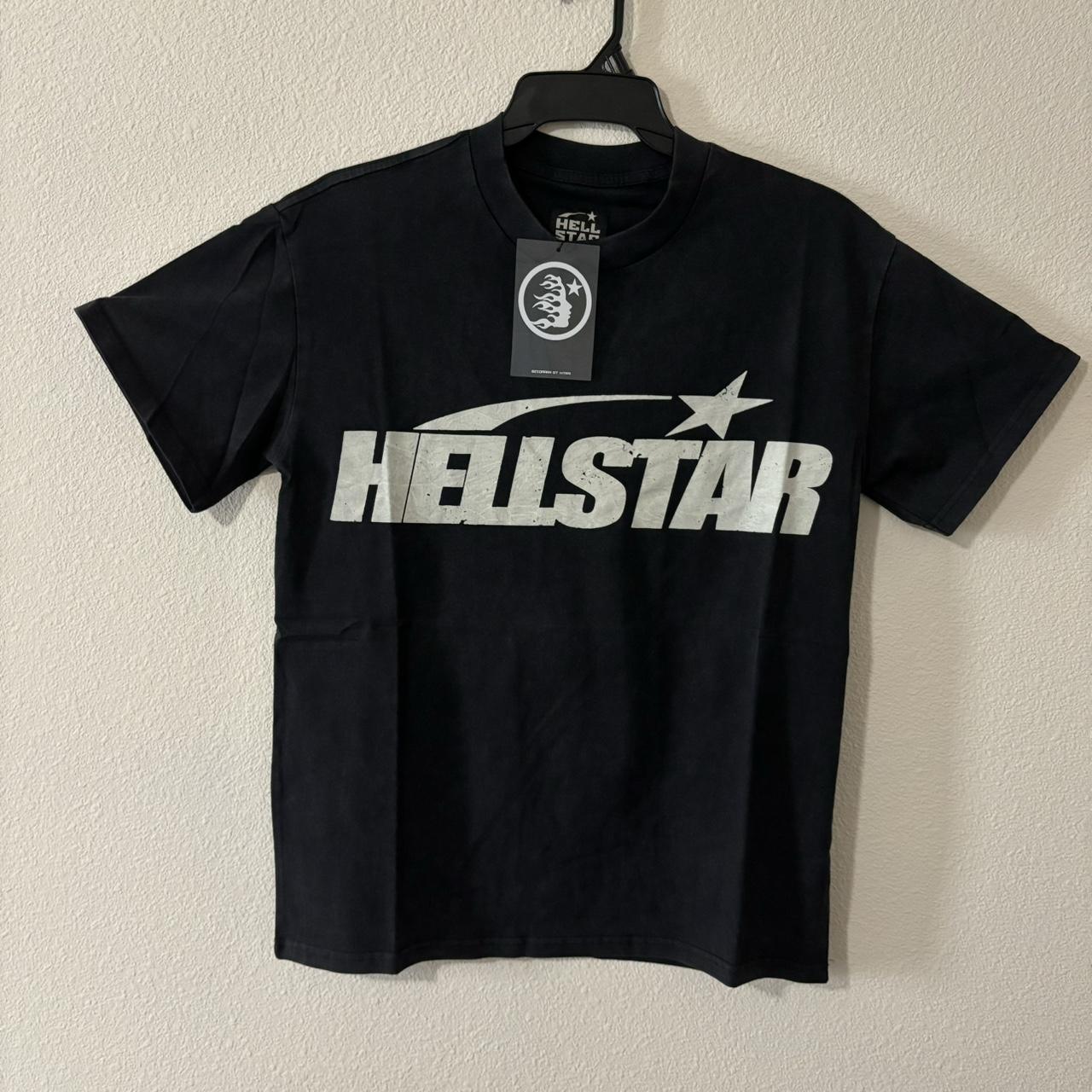 Hellstar Logo Shirt Hellstar Tshirt Size M Brand... - Depop