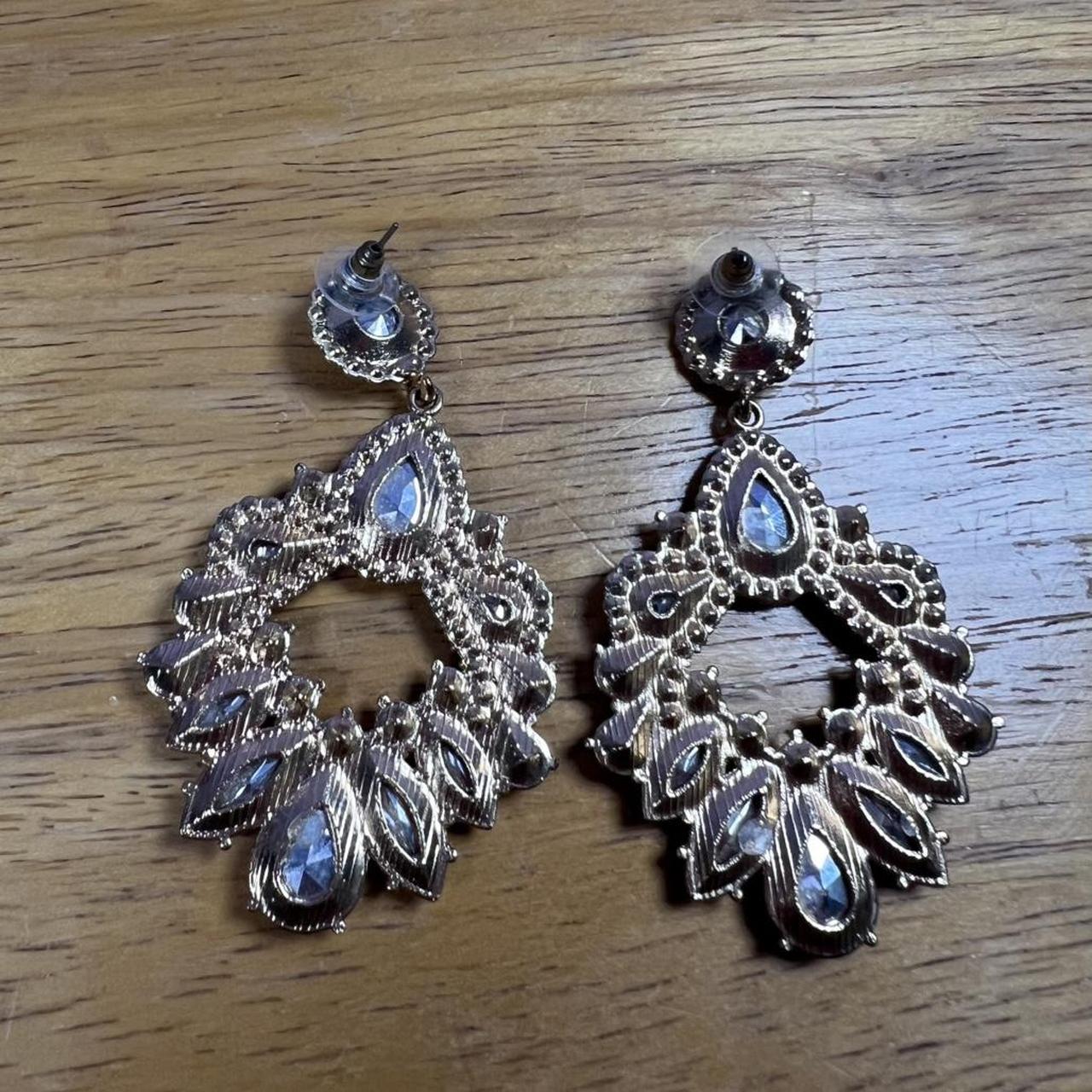 Women's Earrings - Red/Multi – Ruby Red Rhineston… - image 5