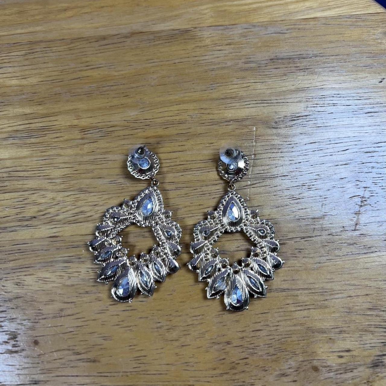 Women's Earrings - Red/Multi – Ruby Red Rhineston… - image 6