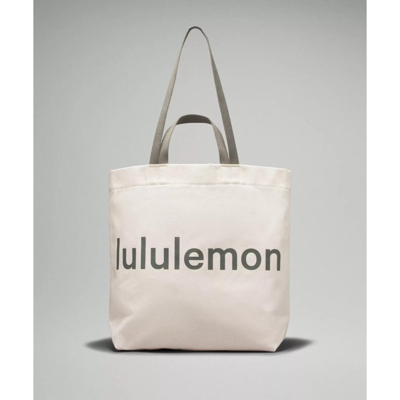 NWT Lululemon Double Handle Canvas Tote Bag 17L... - Depop