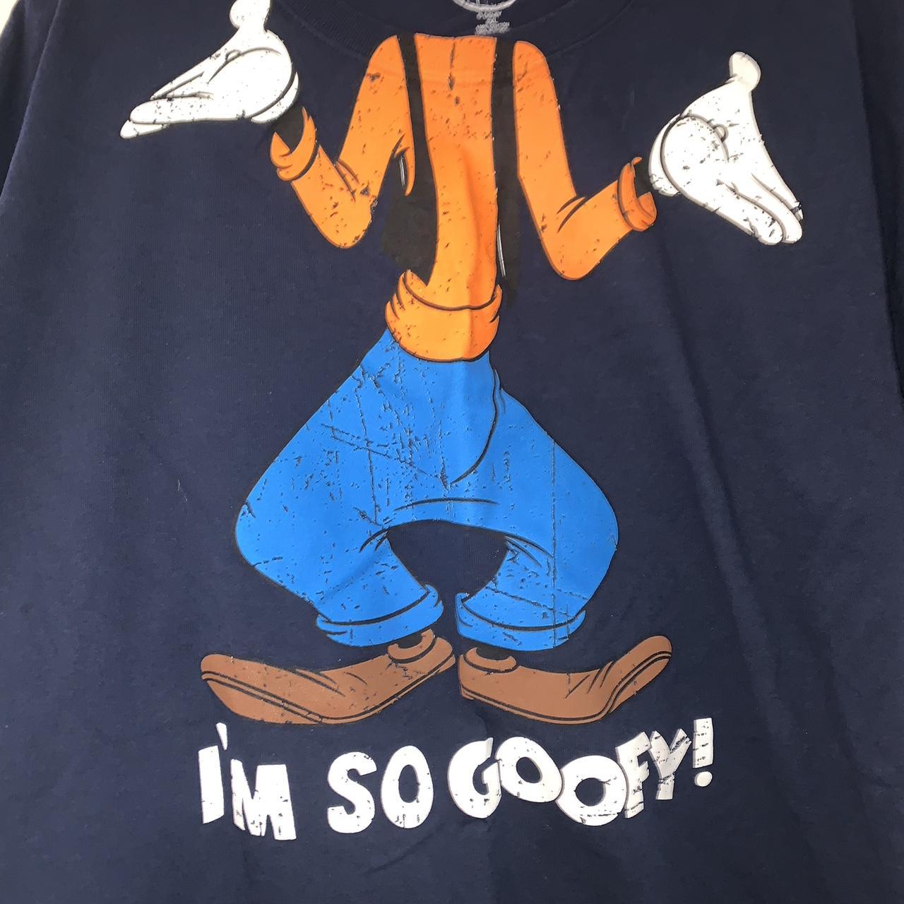 I’m so goofy” Disney tee shirt - Depop