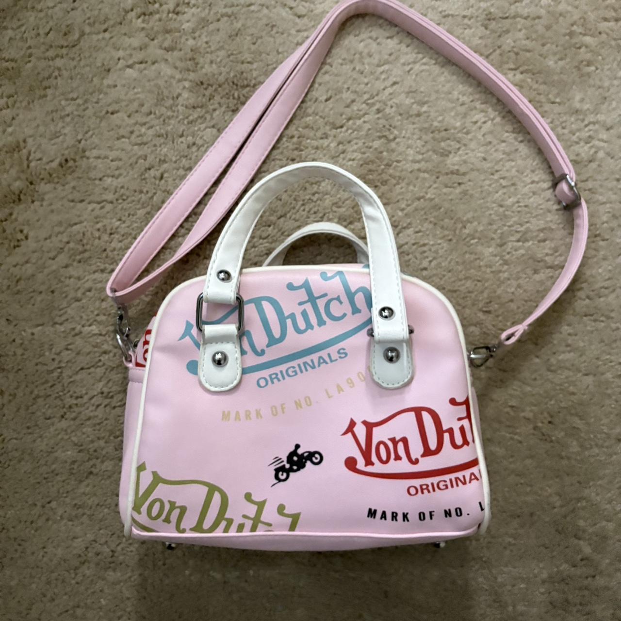 Pink von-dutch-bag - Depop