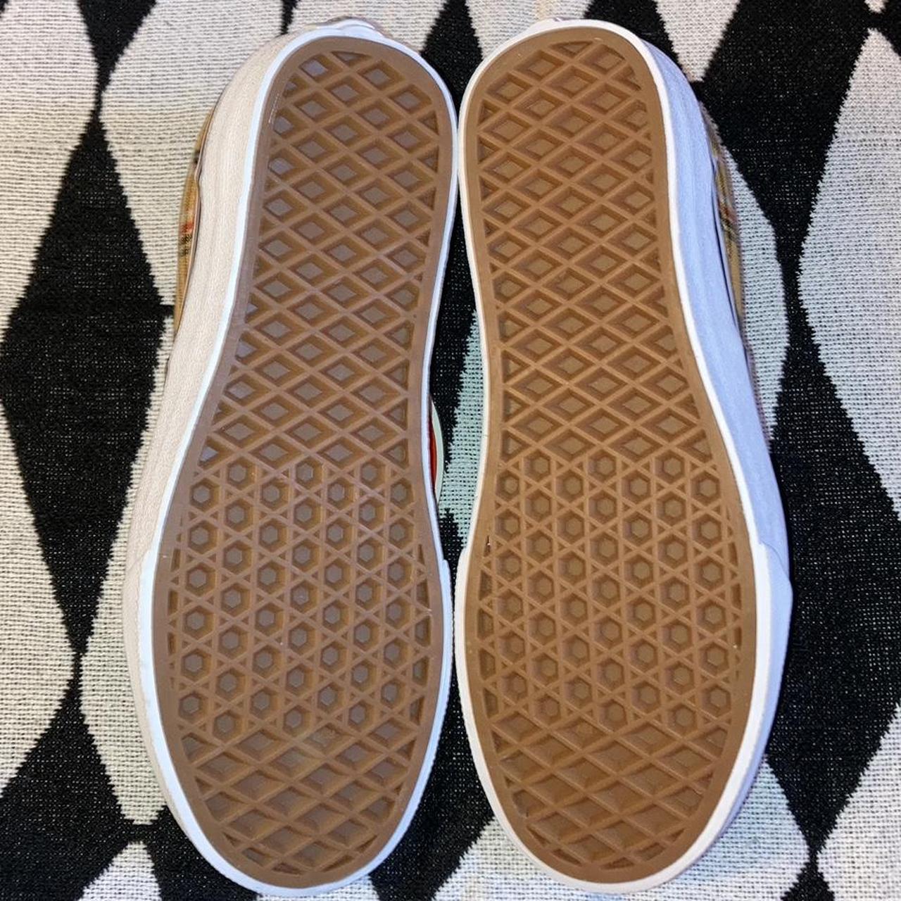 custom vans checkered X yellow will be cleaned - Depop