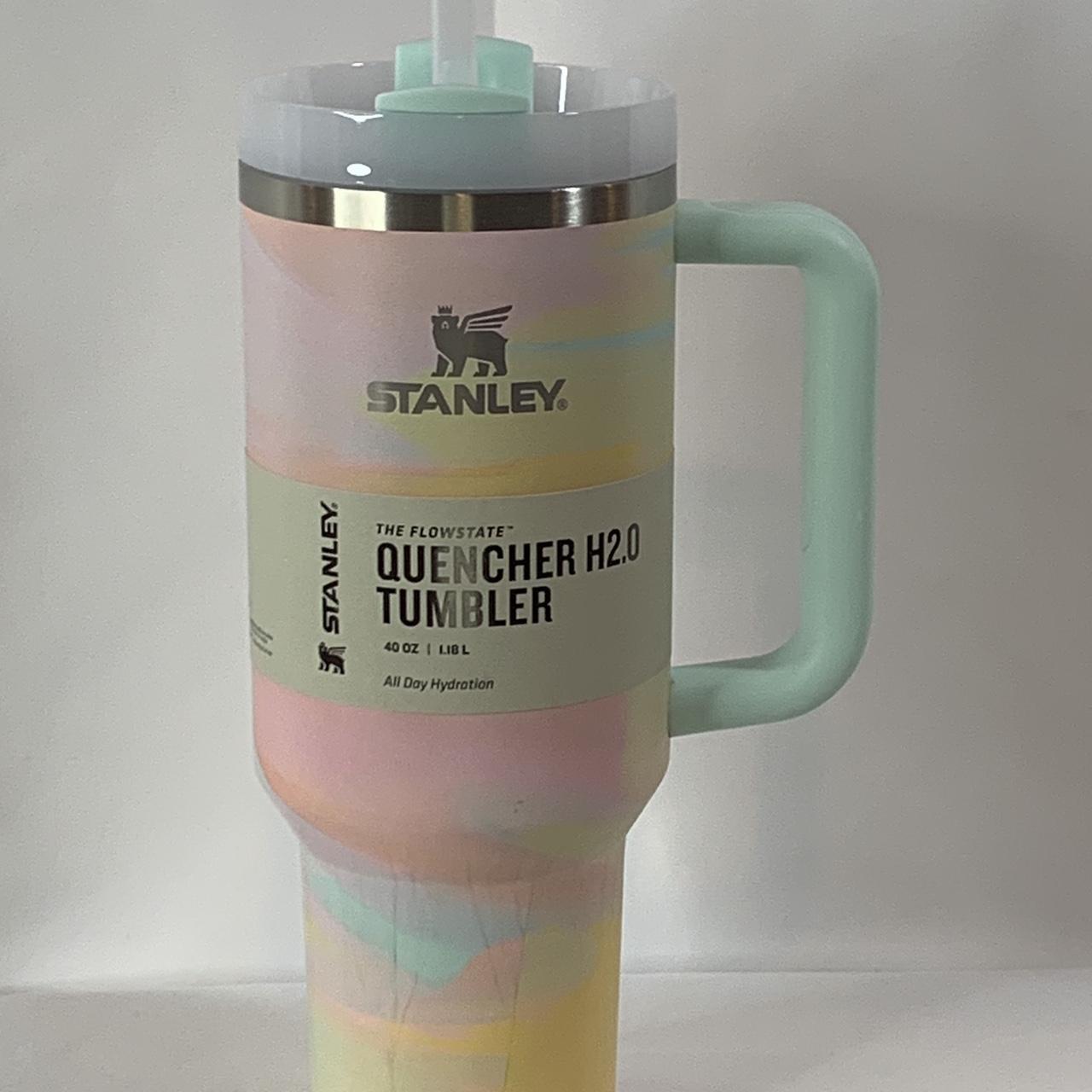The Clean Slate Brushstrokes Quencher H2.0 FlowState Tumbler | 40 OZ