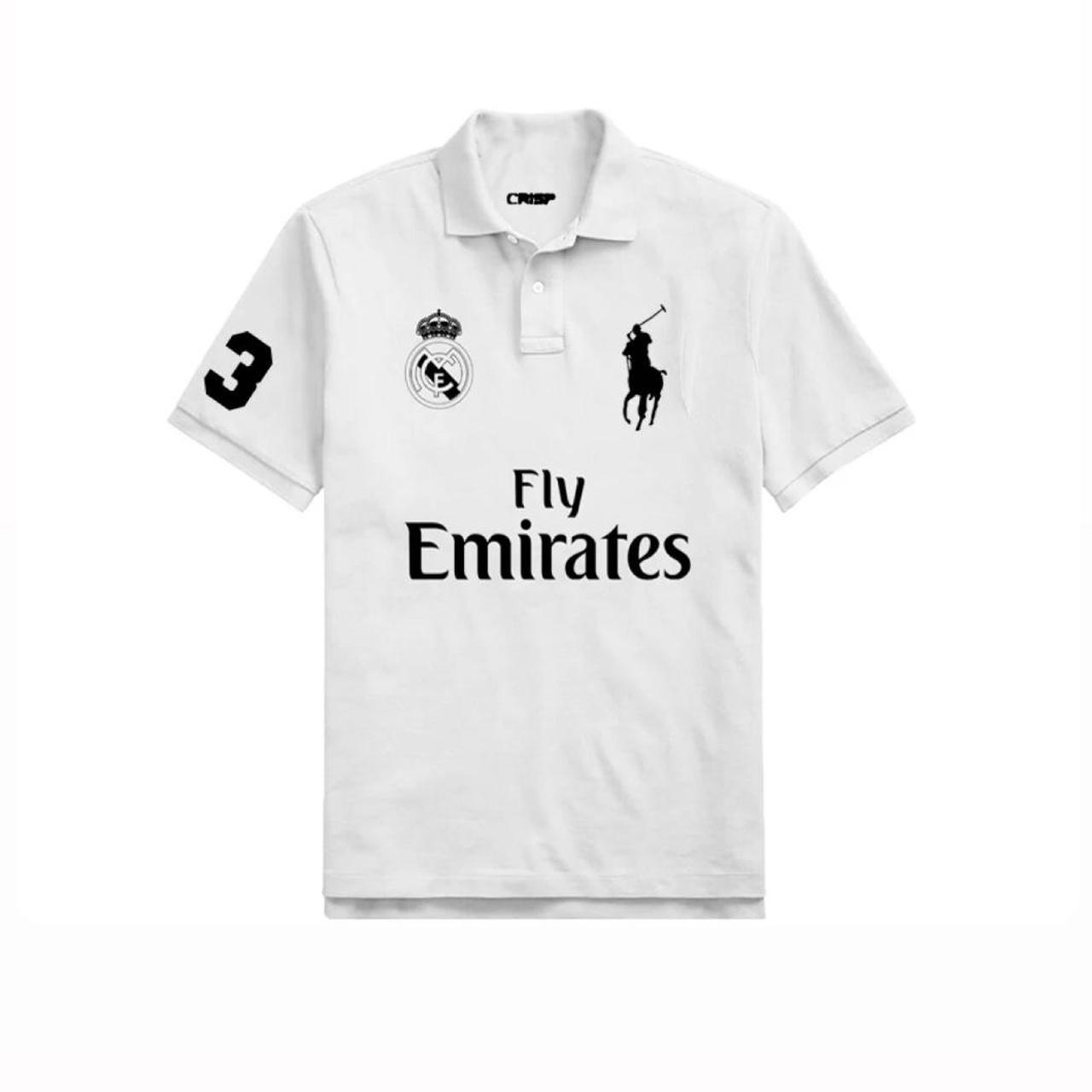 Custom REAL MADRID Polo-shirt A custom piece Depop