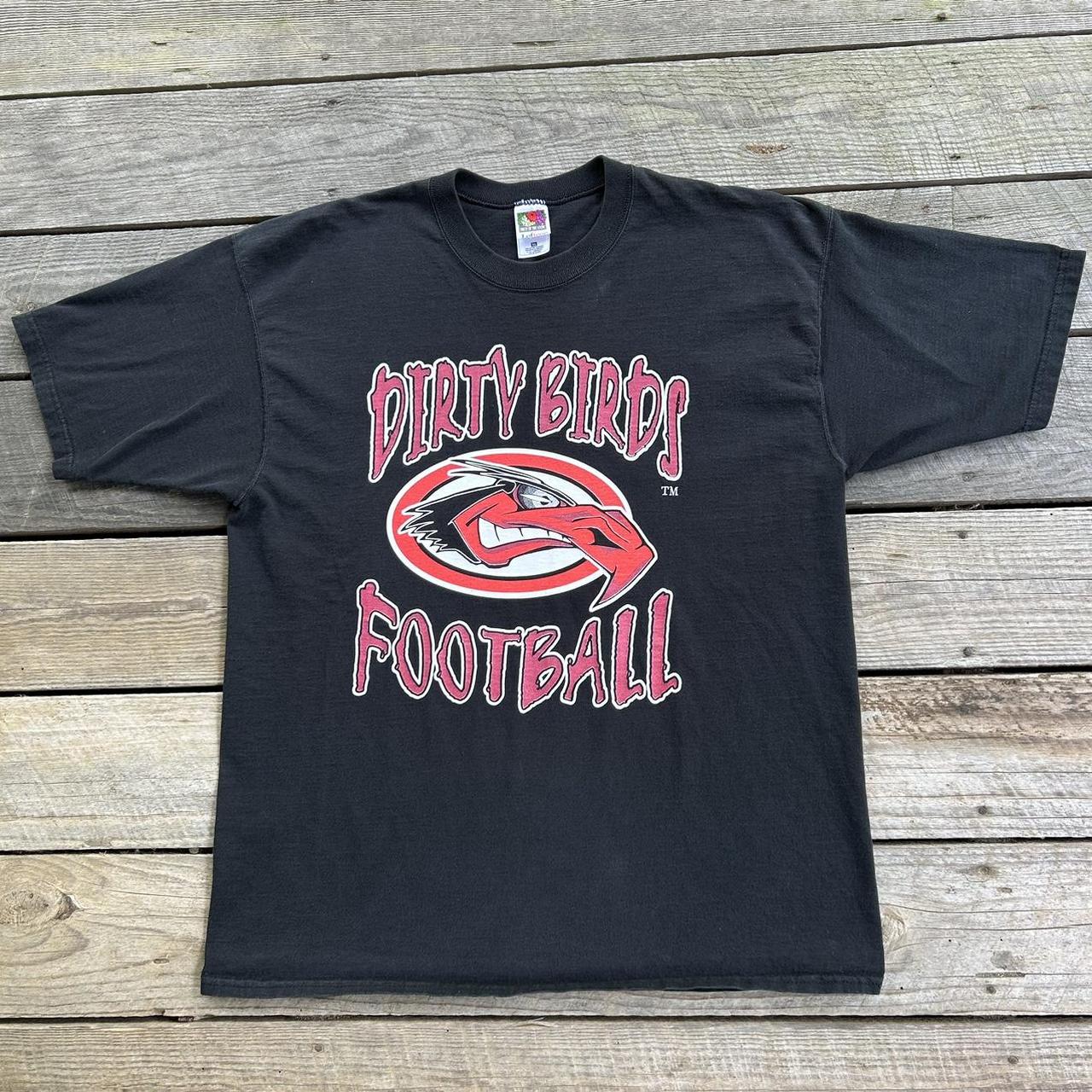 Fruit of The Loom Falcons, Falcons Dirty Bird | T-shirts | Atlanta Falcons Dirty Birds T Shirt Vintage