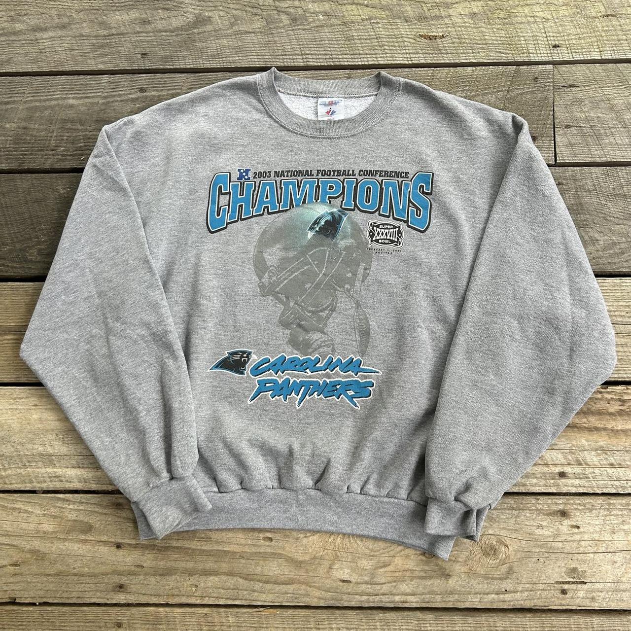 Vintage 1993 Carolina Panthers T-Shirt by Nutmeg - Depop